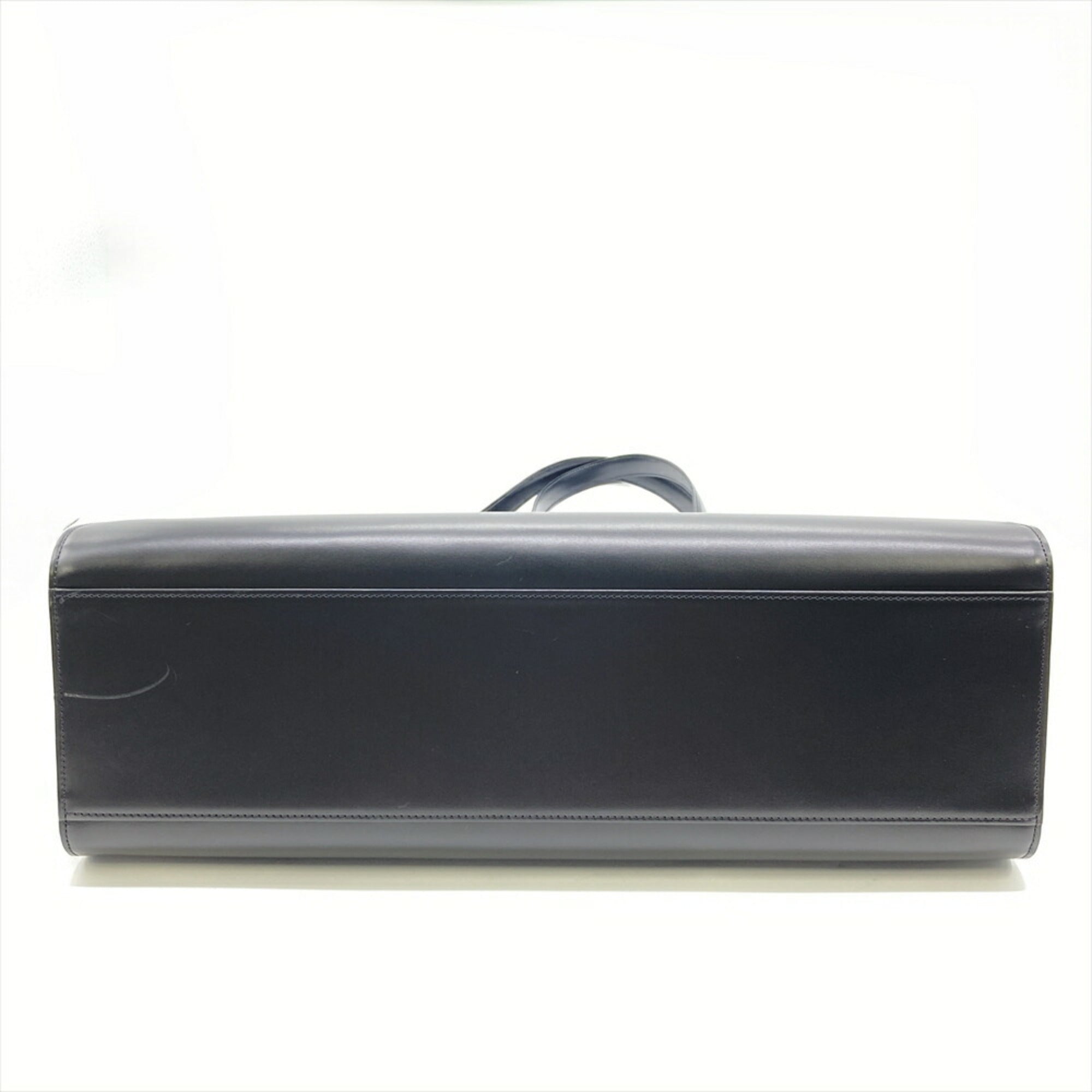 Cartier Black Leather Tote Bag (Pre-Owned)