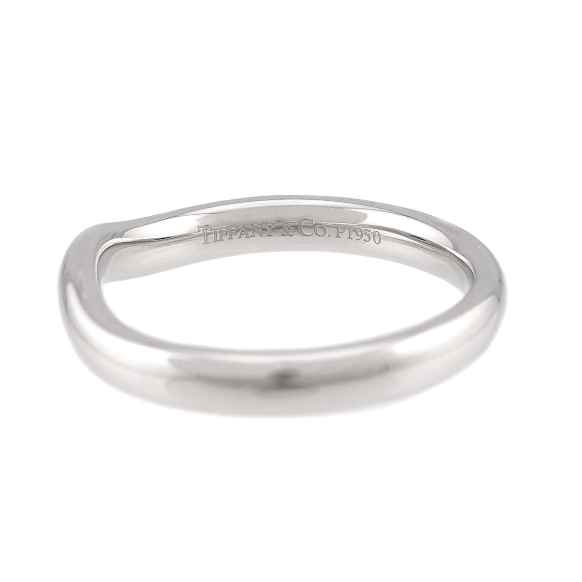 Tiffany Platinum 950 Band Ring (Pre-Owned)