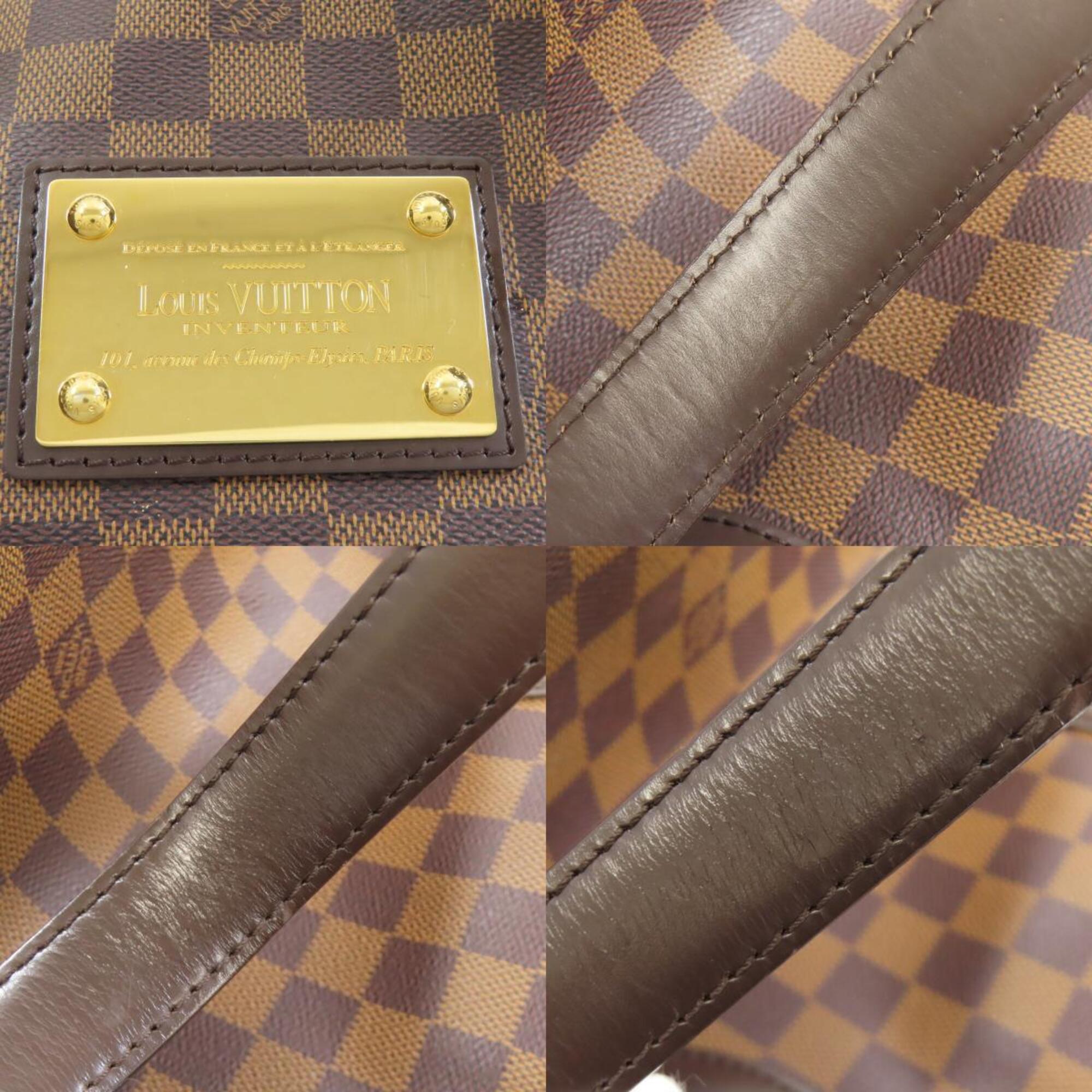 Louis Vuitton Brown Ebene Damier Canvas Tote Bag (Pre-Owned)