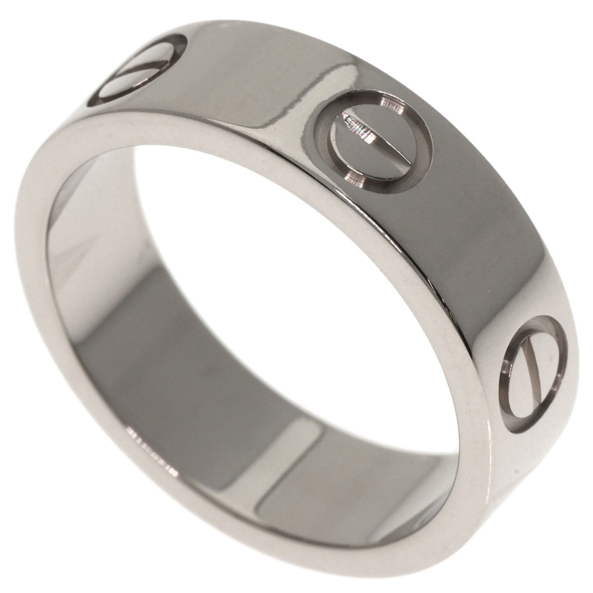 Cartier Love White Gold (18K) Band Ring (Pre-Owned)