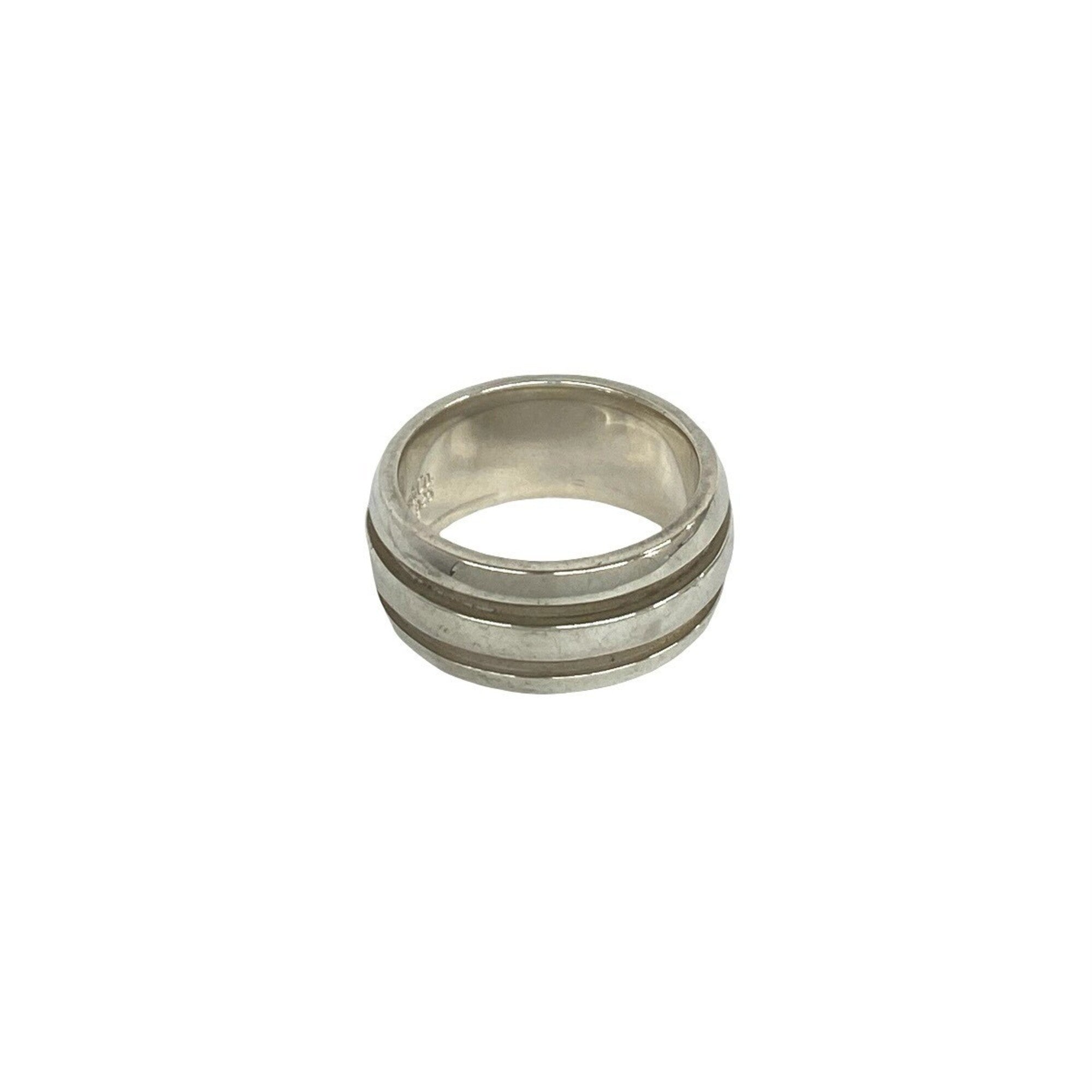 Tiffany Silver Silver 925 Band Ring (Pre-Owned)
