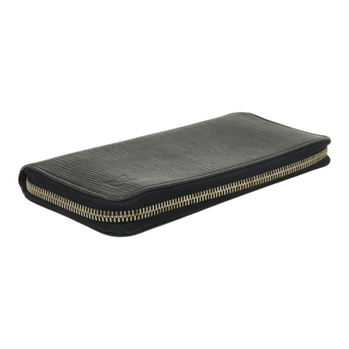 Louis Vuitton Black Noir Leather Coin Purse/Coin Case (Pre-Owned)