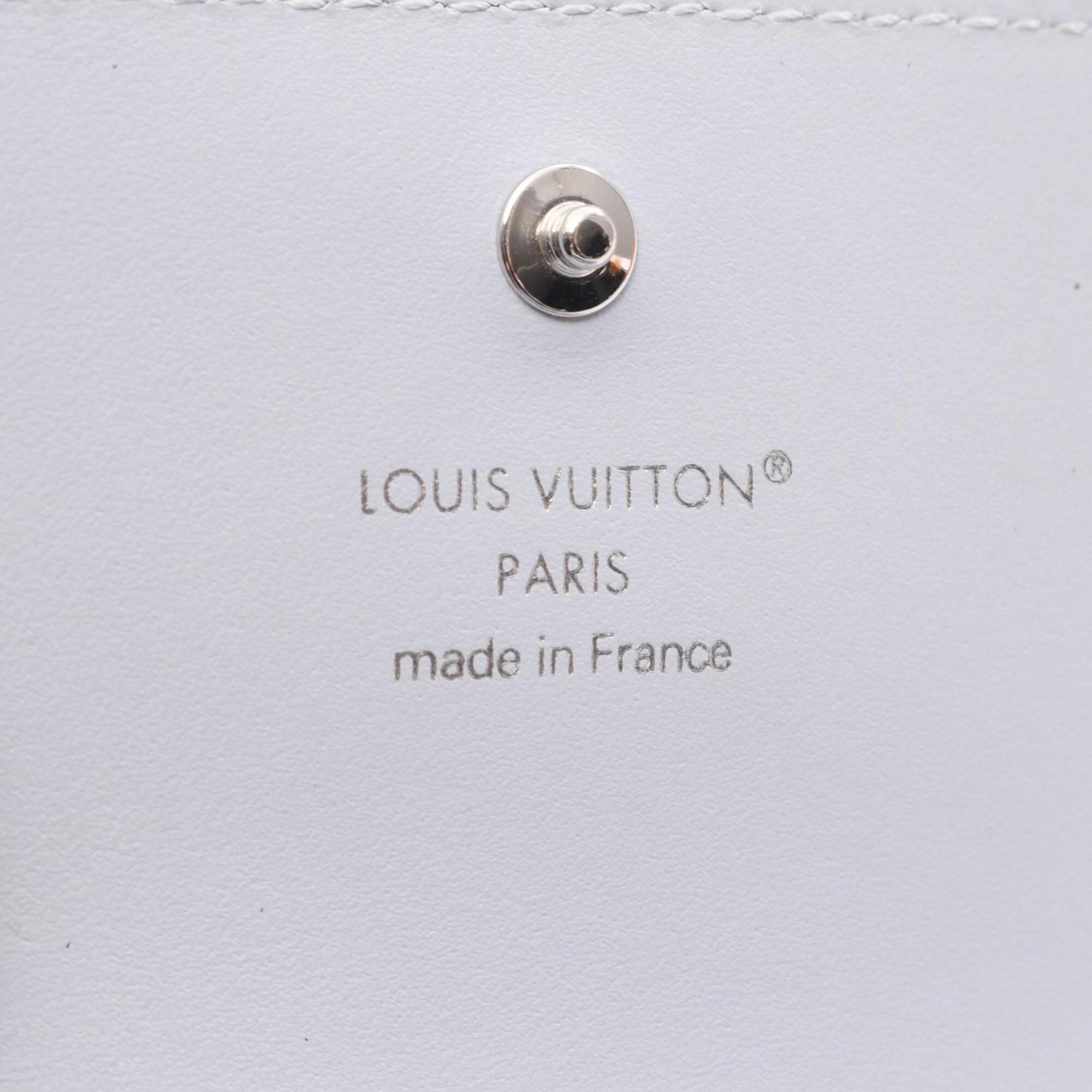 Louis Vuitton Blue Leather Wallet (Bi-Fold) (Pre-Owned)