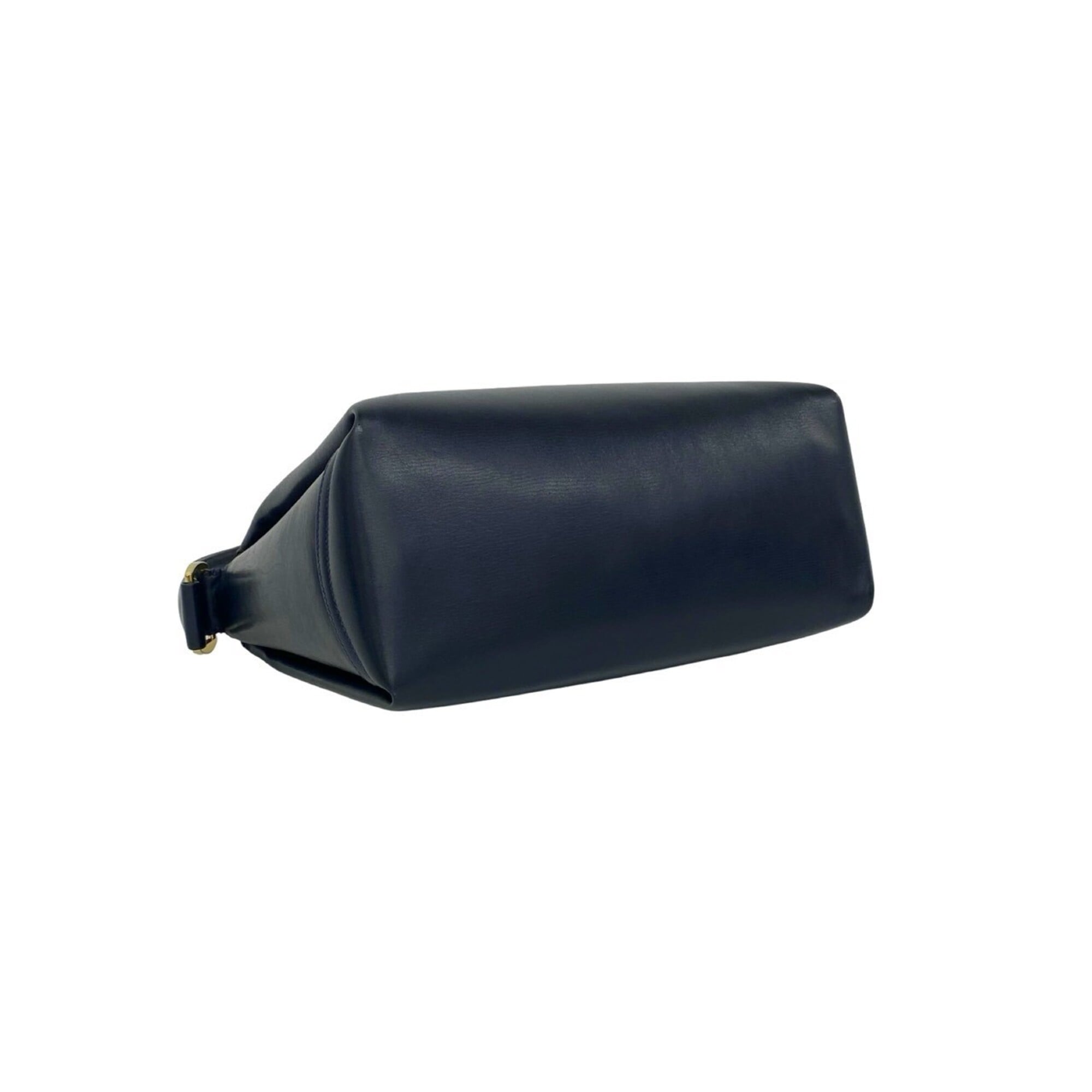 Gucci Navy Leather Handbag (Pre-Owned)