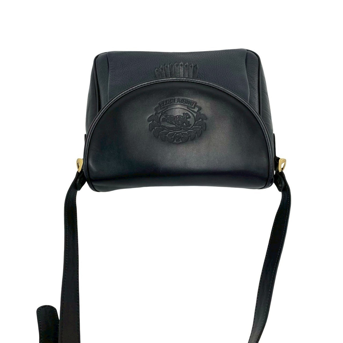Burberry Black Leather Pochette Shoulder Bag (Pre-Owned)