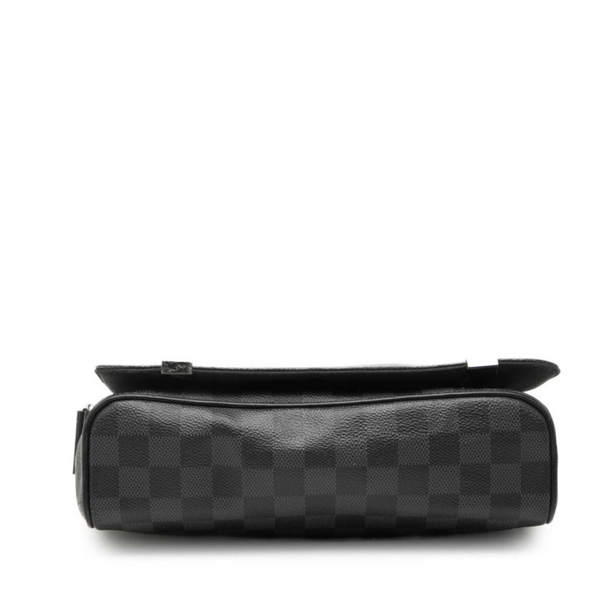 Louis Vuitton Damier Graphite Black Pvc Leather Shoulder Bag (Pre-Owned)