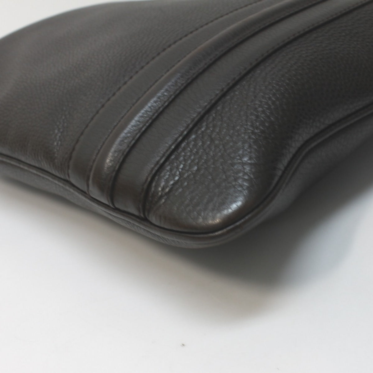 Gucci Brown Leather Shoulder Bag (Pre-Owned)