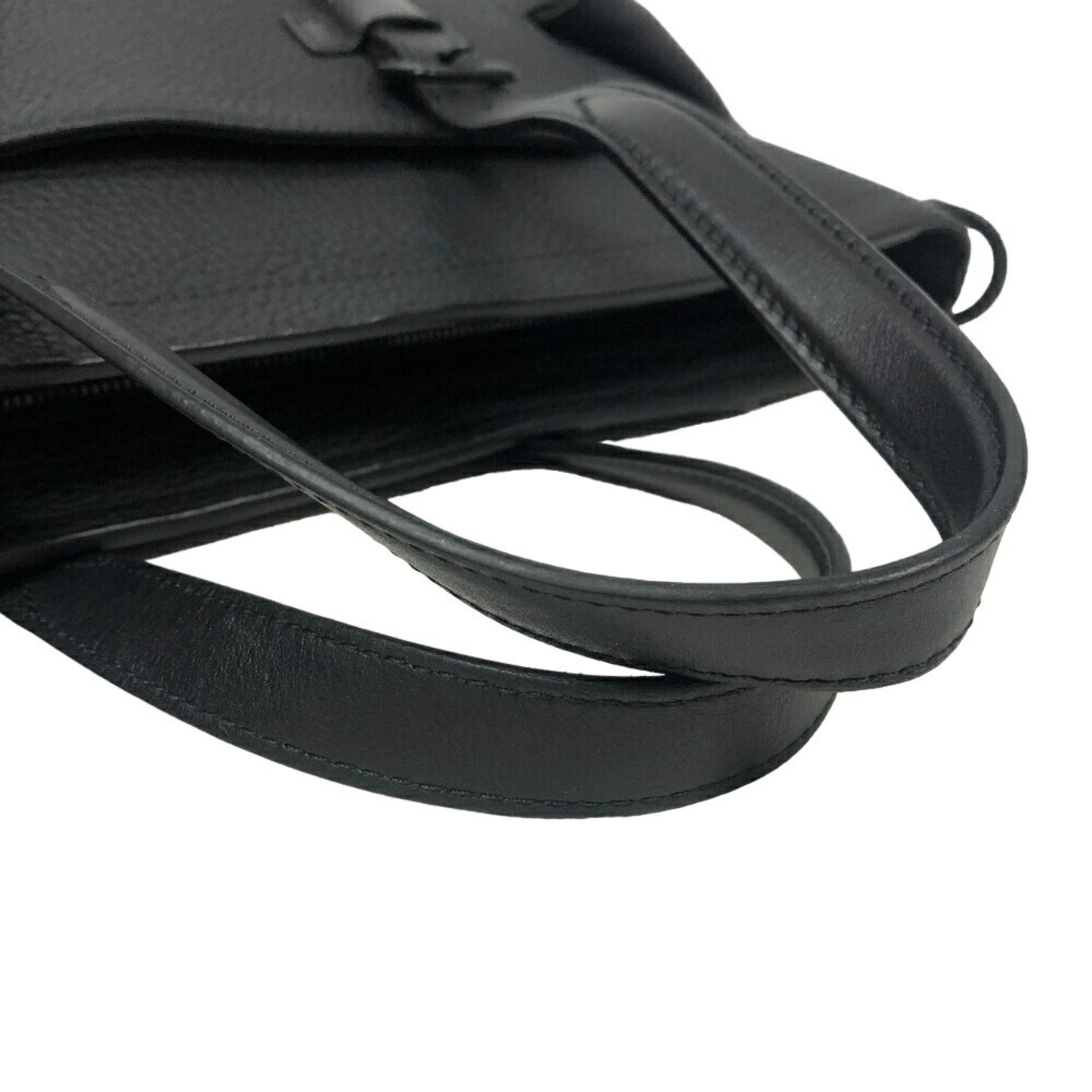 Louis Vuitton Taurillon Black Leather Tote Bag (Pre-Owned)