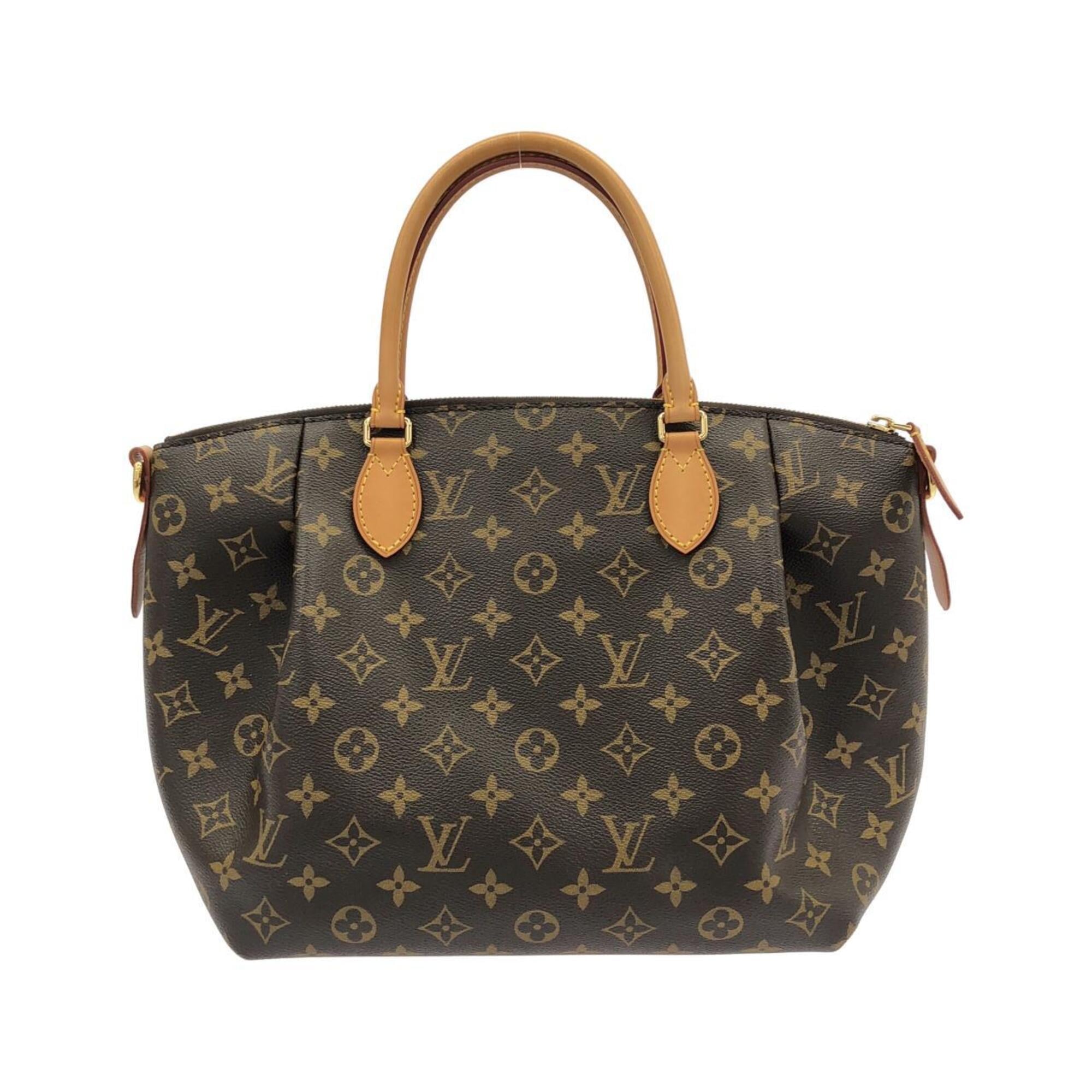 Louis Vuitton Brown Coated Canvas Handbag (Pre-Owned)