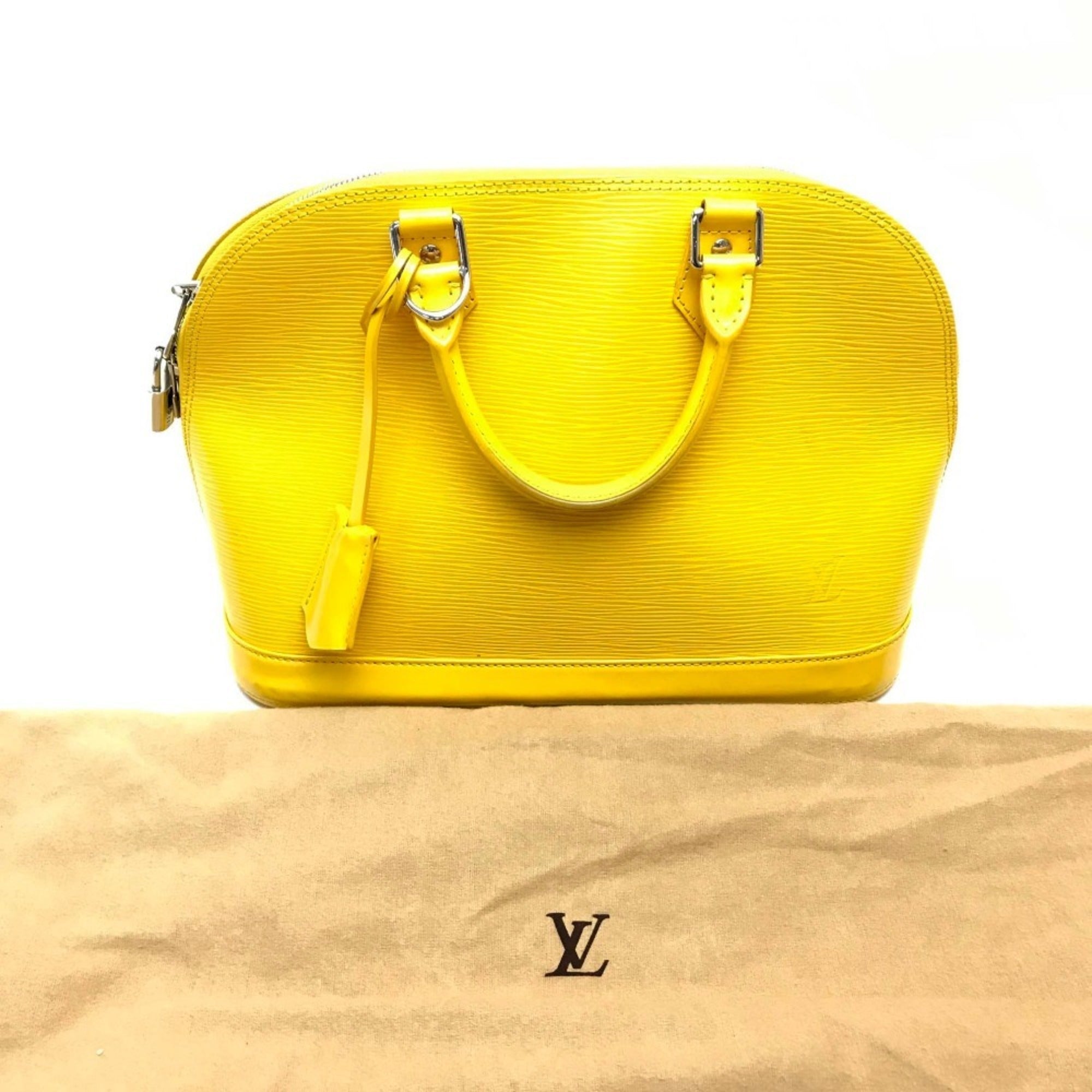 Louis Vuitton Epi Citron Epi Leather Handbag Tote Bag (Pre-Owned)