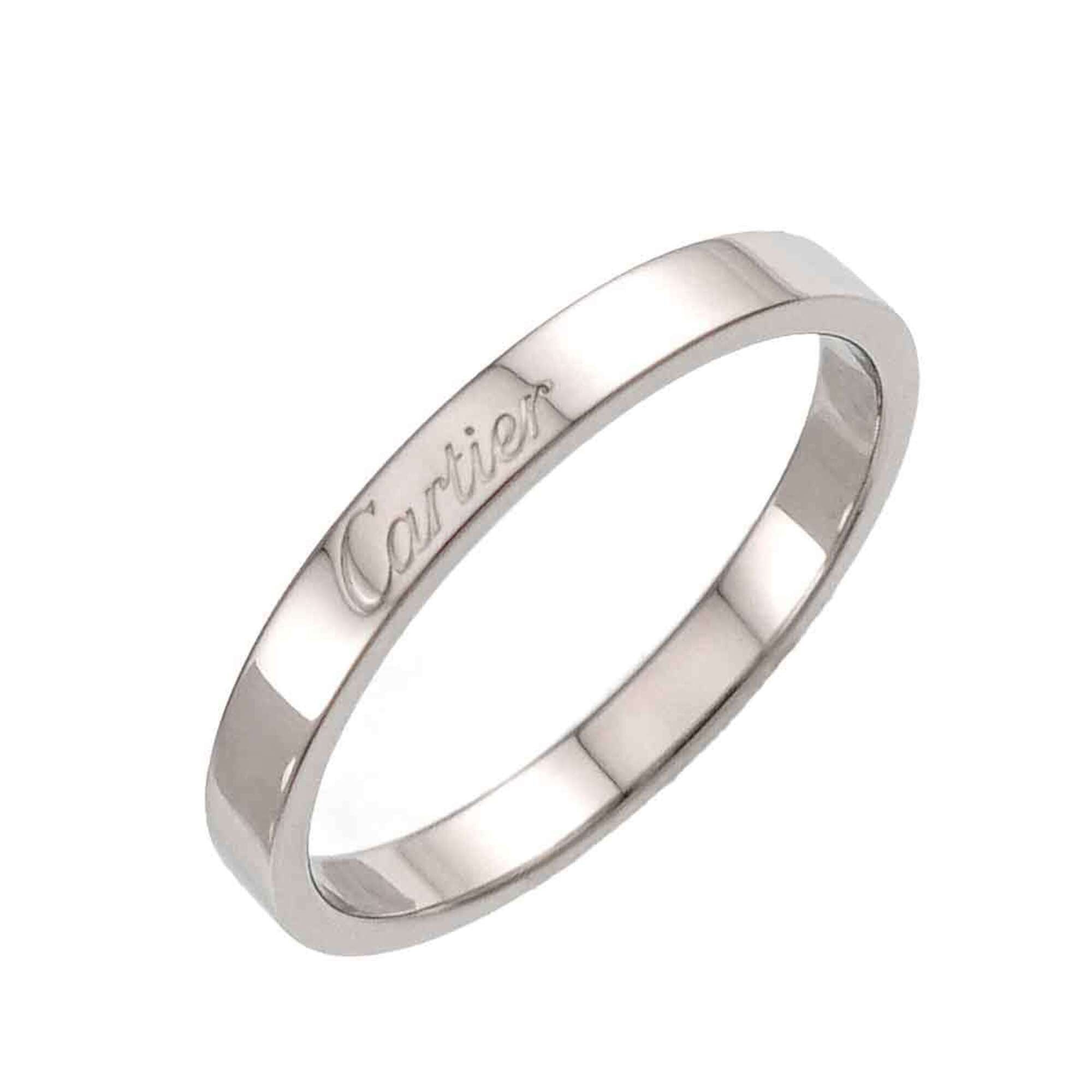 Cartier Platinum 950 Band Ring (Pre-Owned)