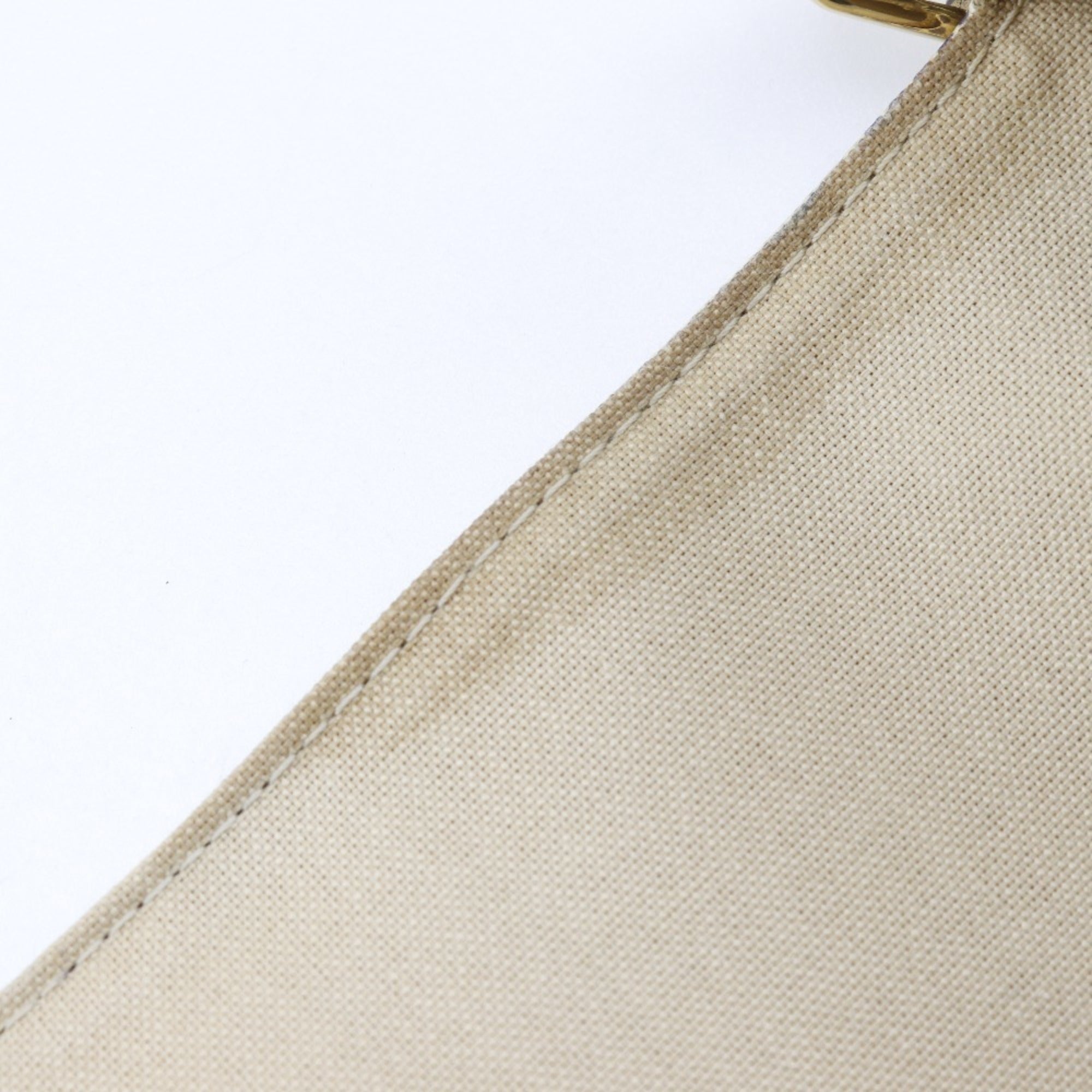 Louis Vuitton White Damier Azur Canvas Shoulder Bag (Pre-Owned)