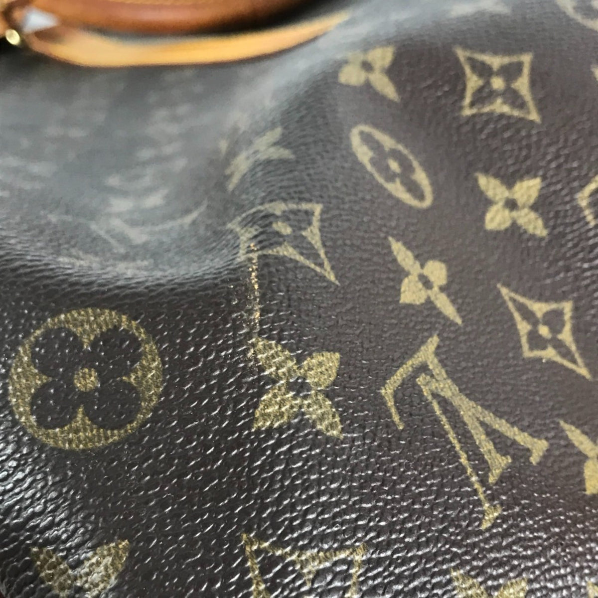 Louis Vuitton Brown Monogram Boston Bag Handbag (Pre-Owned)