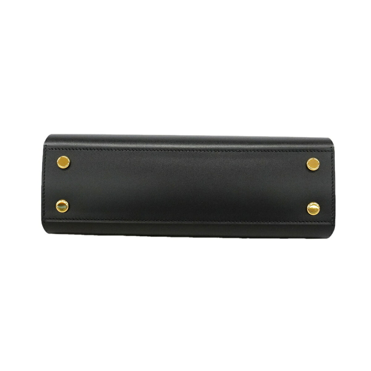 Hermes Black Swift Leather Shoulder Bag (Pre-Owned)
