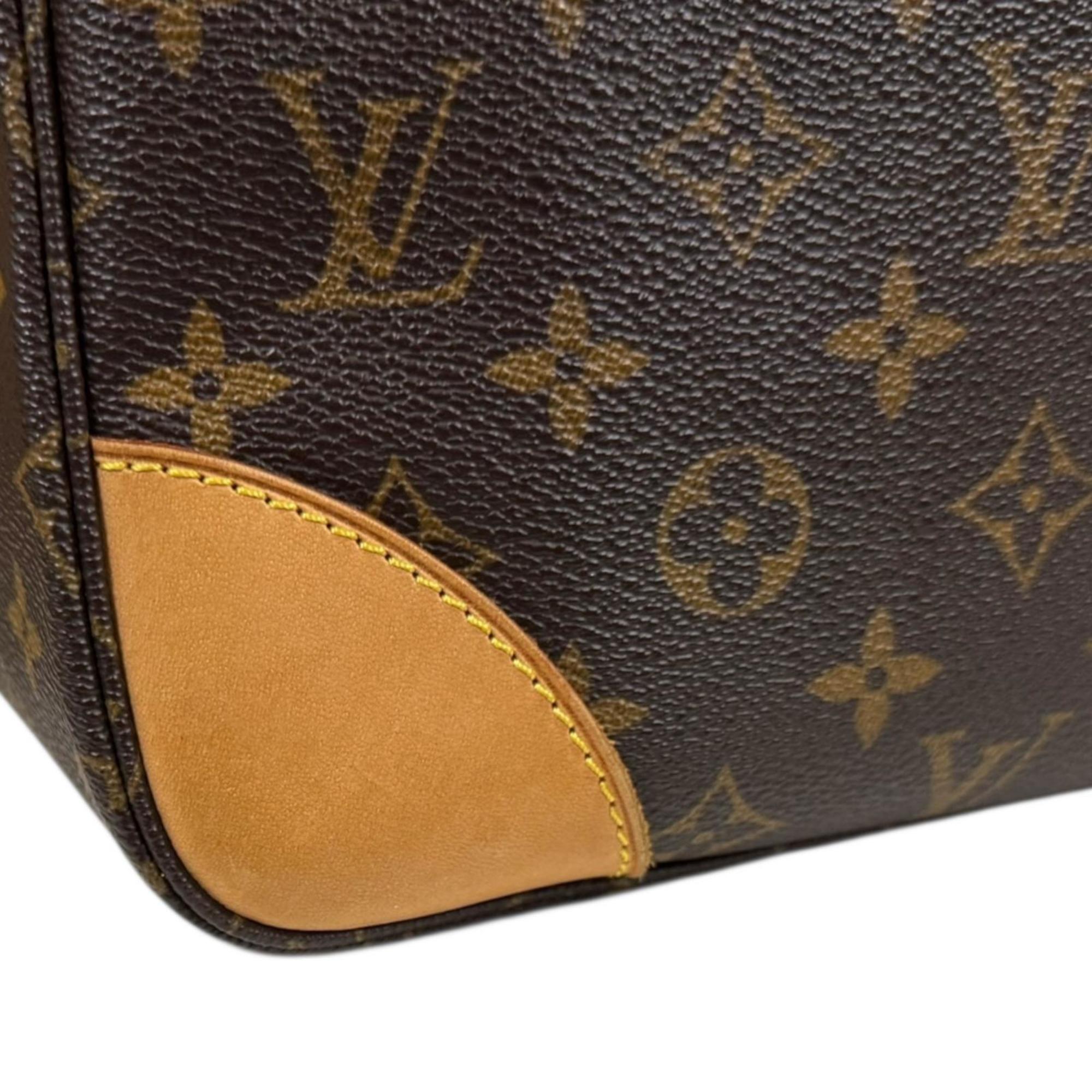 Louis Vuitton Brown Monogram Canvas Shoulder Bag (Pre-Owned)