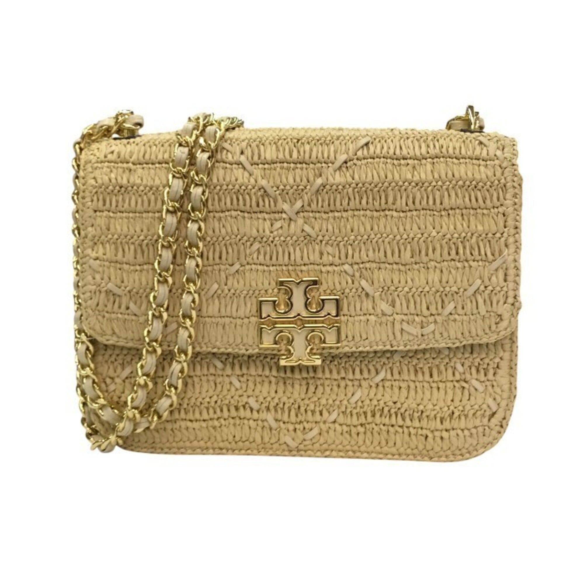 Tory Burch Beige Shoulder Bag (Pre-Owned)