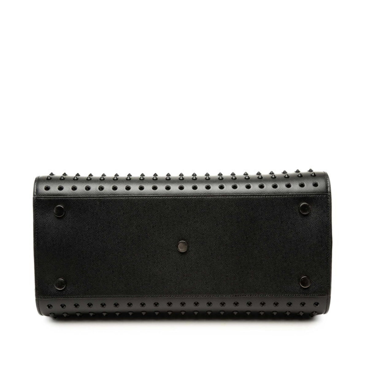 Saint Laurent Black Leather Handbag Shoulder Bag (Pre-Owned)