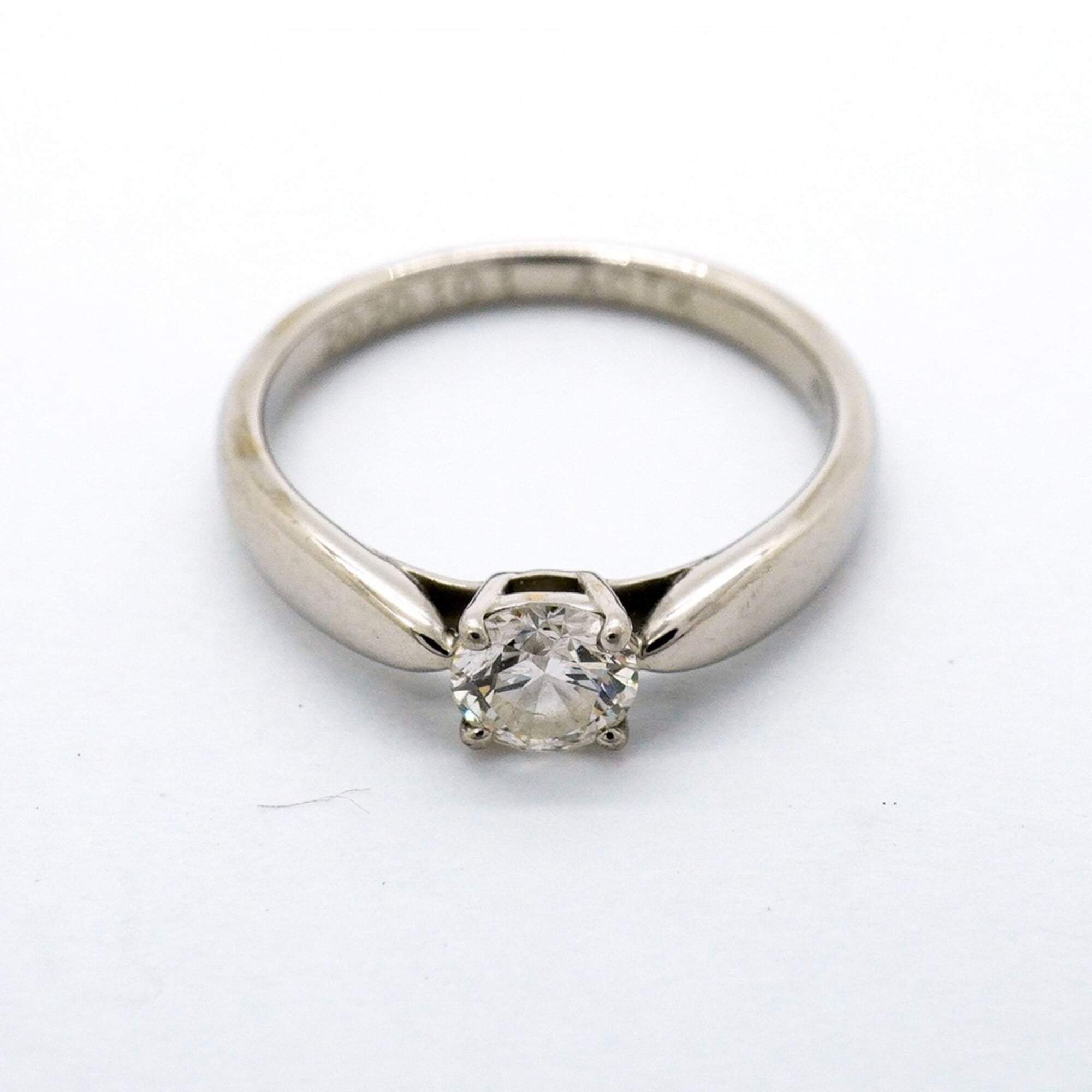 Tiffany Platinum 950 Band Ring (Pre-Owned)