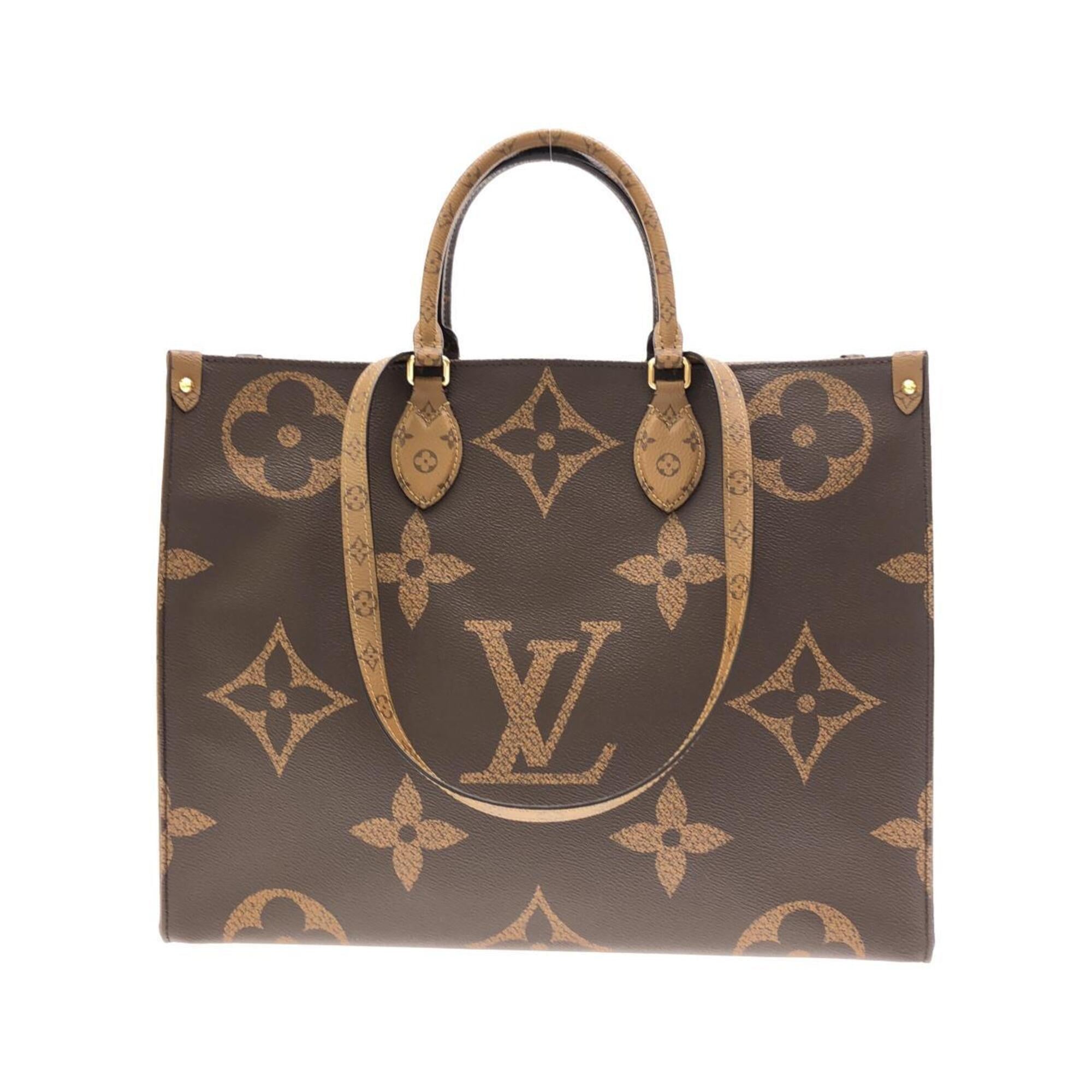 Louis Vuitton Marron Coated Canvas Handbag (Pre-Owned)