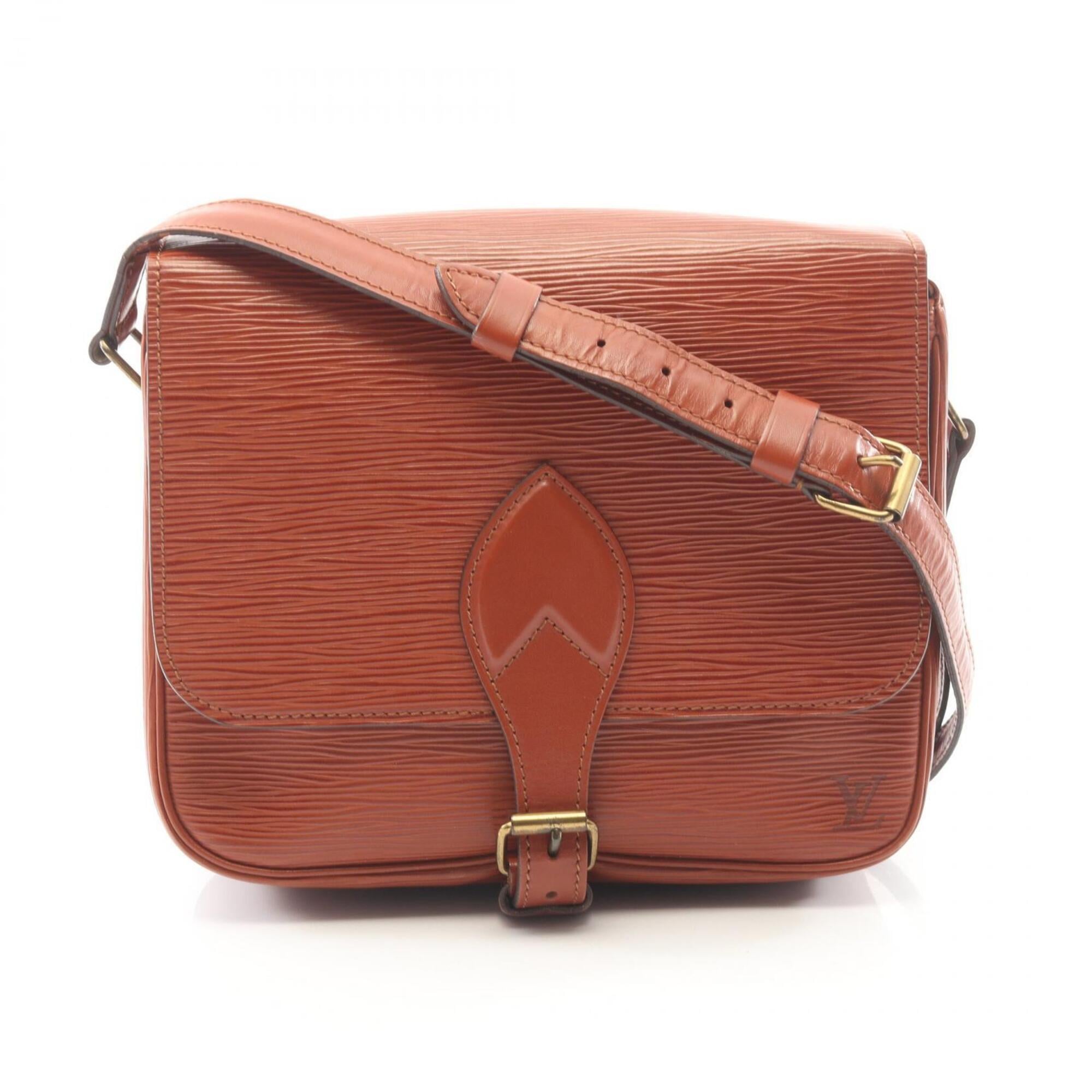 Louis Vuitton Brown Kenyan Brown Epi Leather Handbag Shoulder Bag (Pre-Owned)