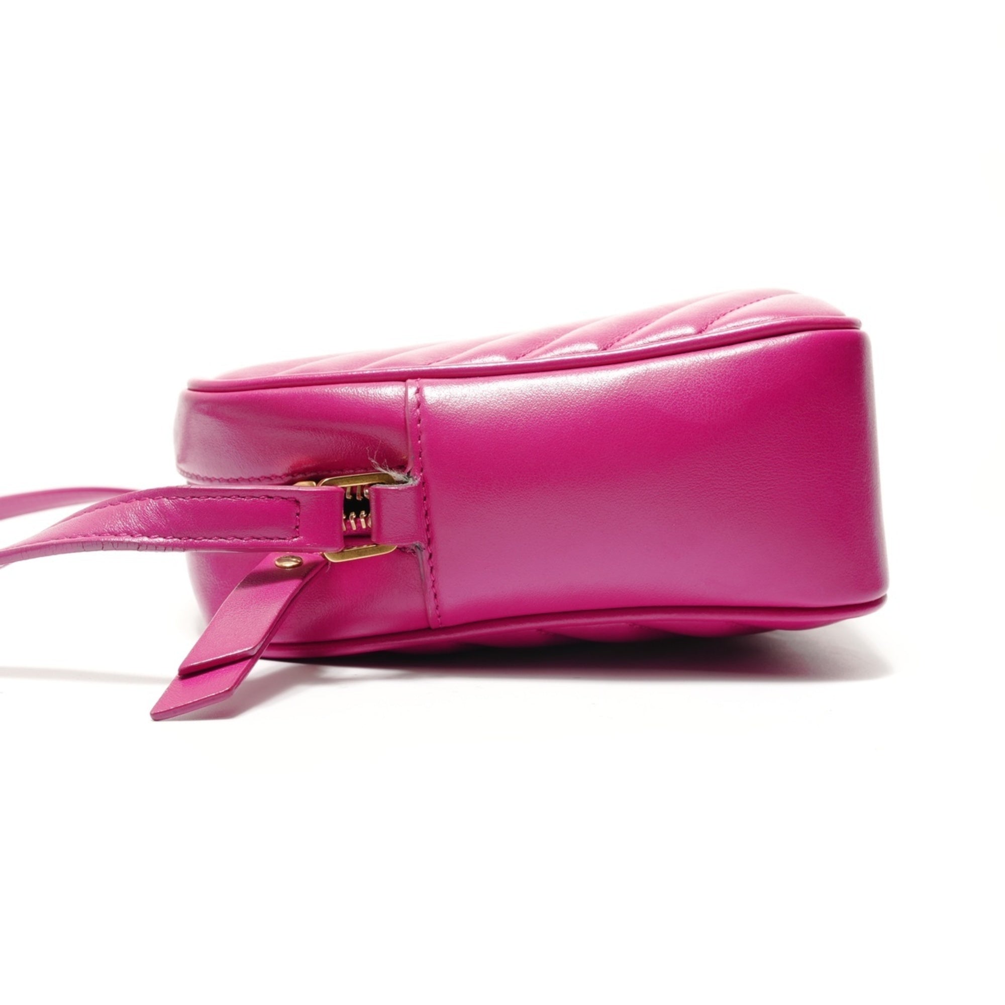 Yves Saint Laurent Pink Quilting Shoulder Bag (Pre-Owned)