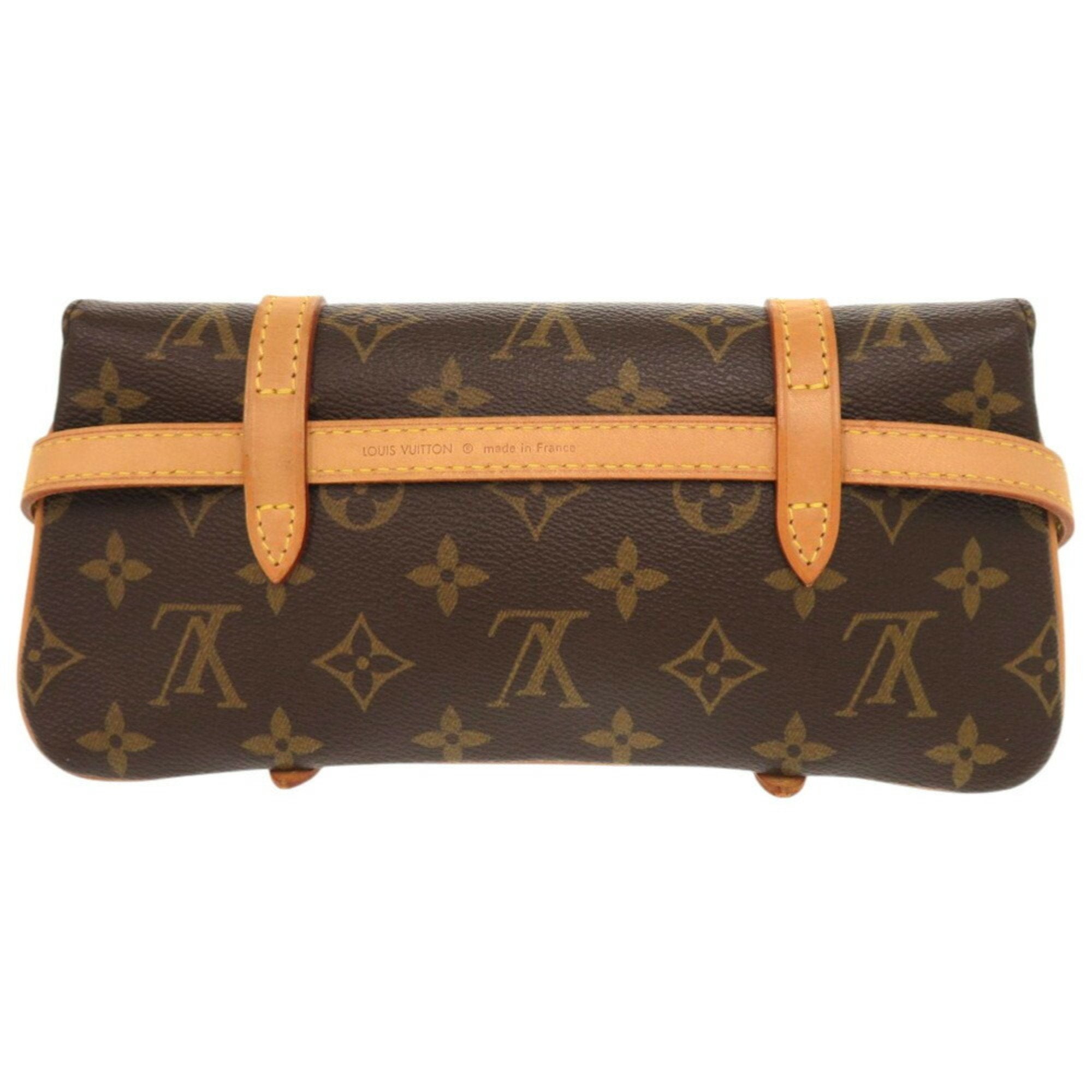 Louis Vuitton Monogram Brown Monogram Fanny Pack Pochette (Pre-Owned)