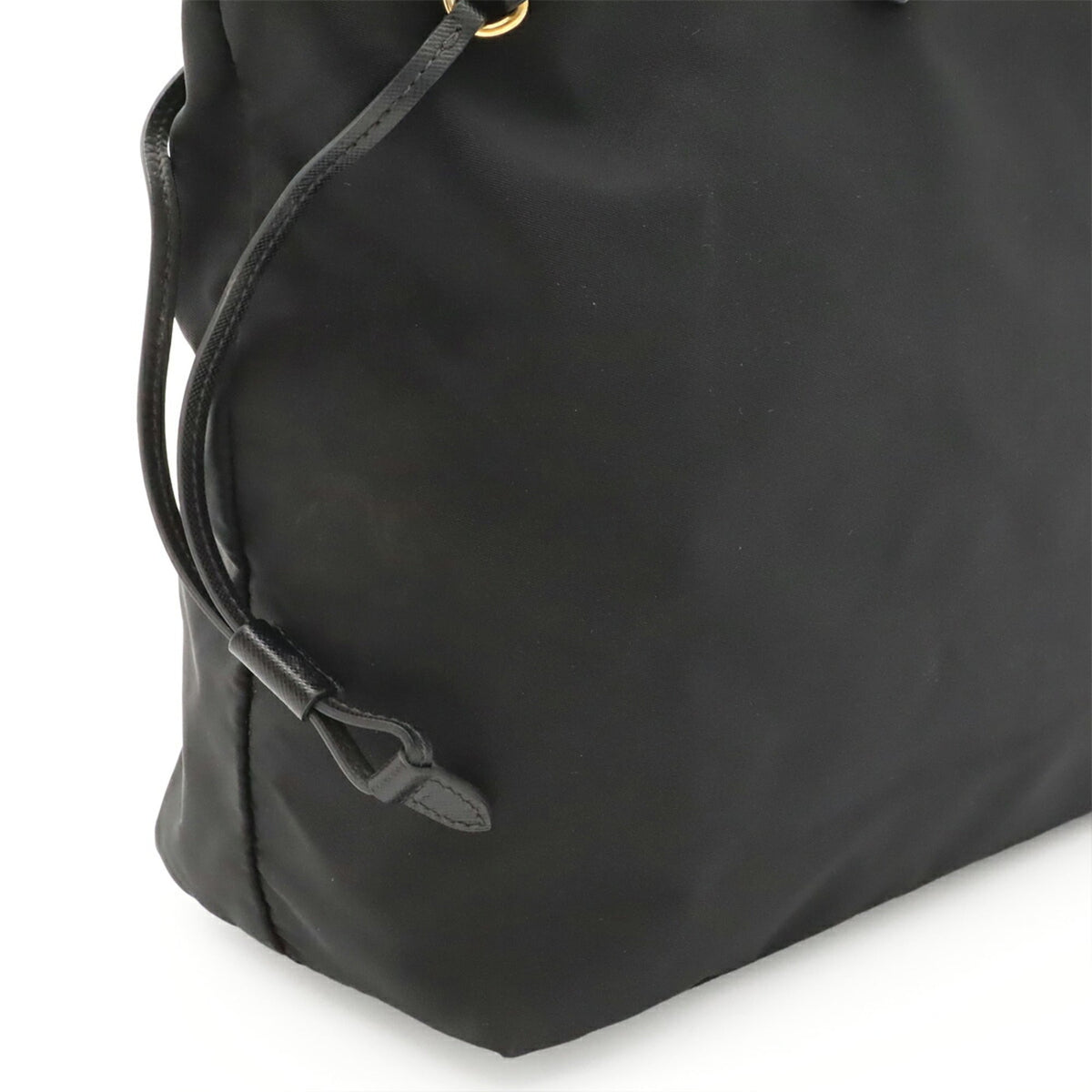 Prada Black Nero Nylon Shoulder Bag Tote Bag (Pre-Owned)
