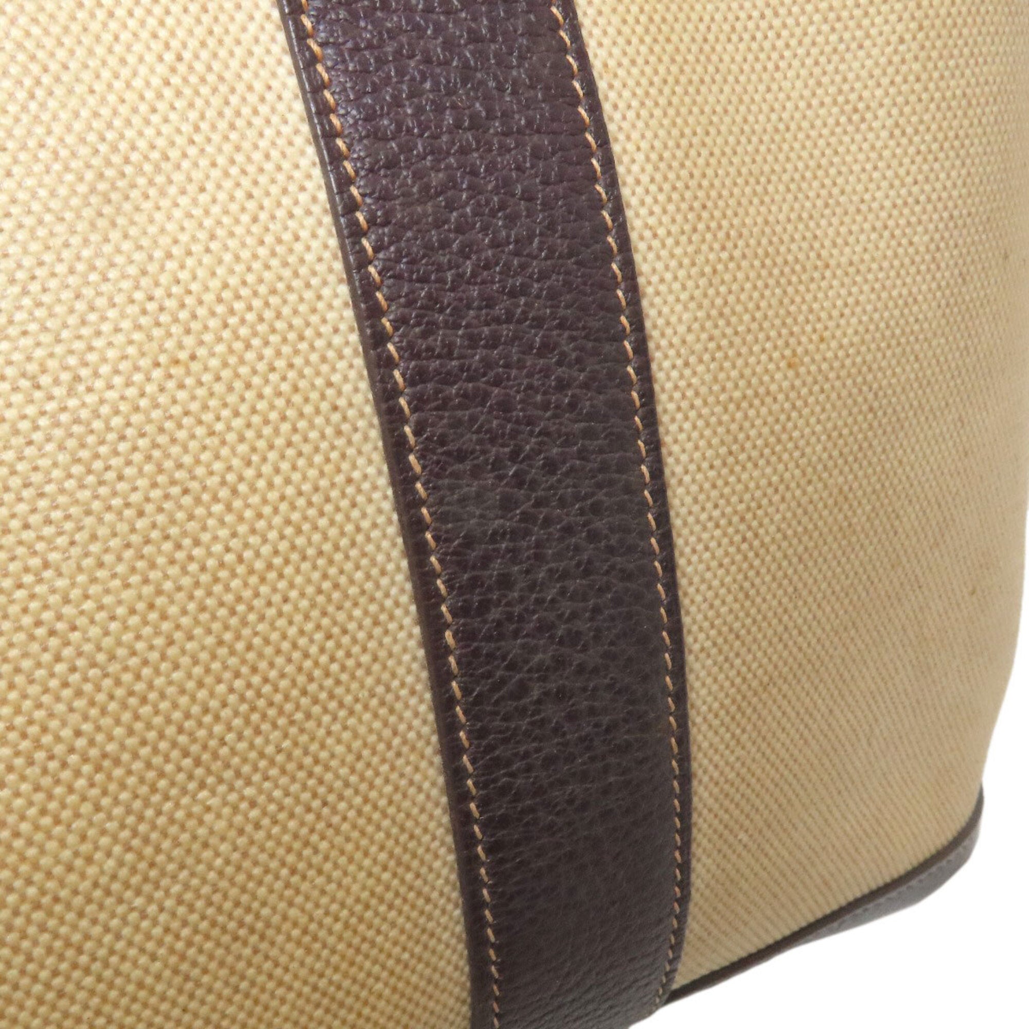 Hermes Beige Toile H Tote Bag (Pre-Owned)