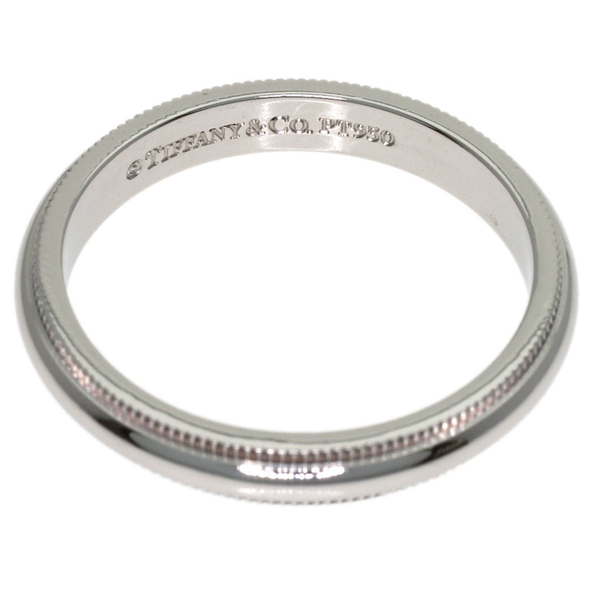 Tiffany Platinum 950 Band Ring (Pre-Owned)