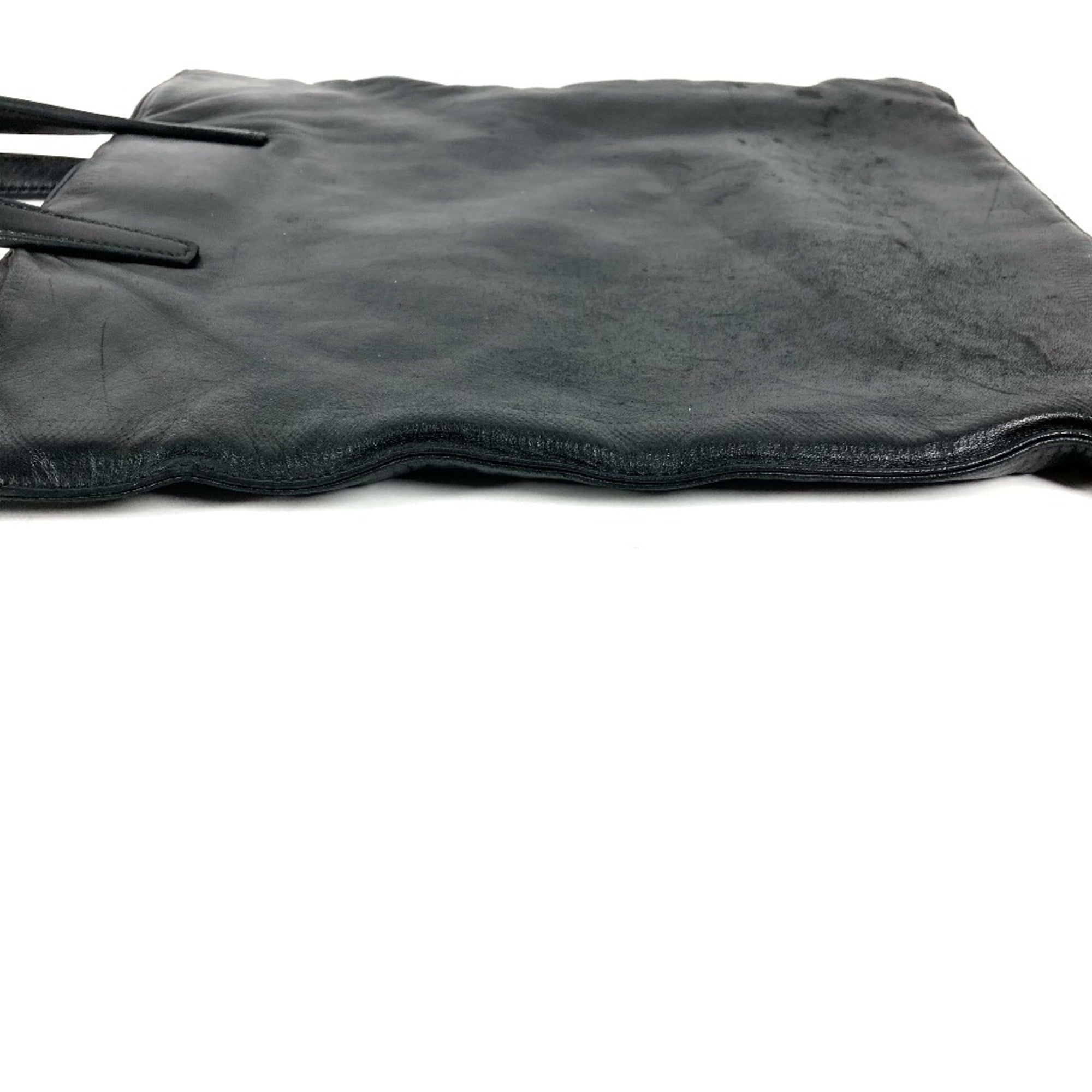 Loewe Black Leather Handbag (Pre-Owned)