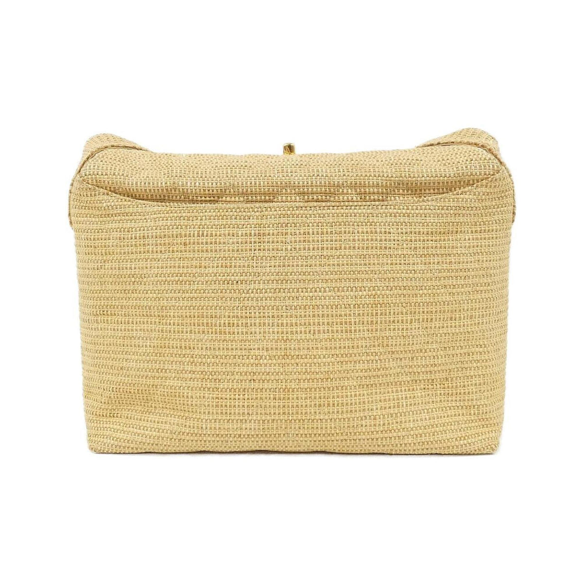 Chanel Beige Raffia Shoulder Bag (Pre-Owned)