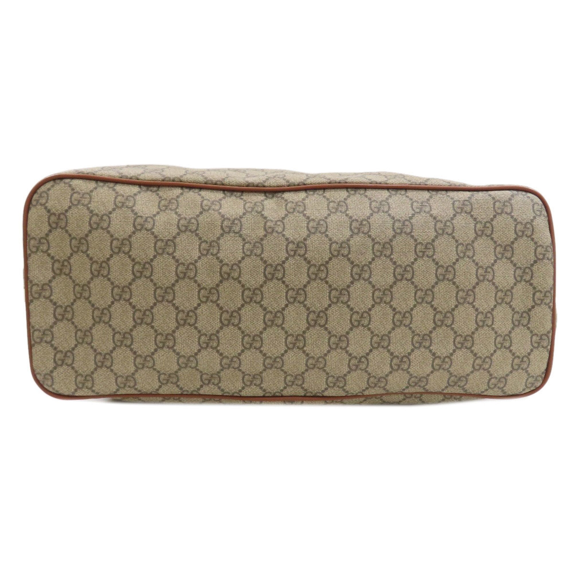 Gucci Brown Pvc Tote Bag (Pre-Owned)