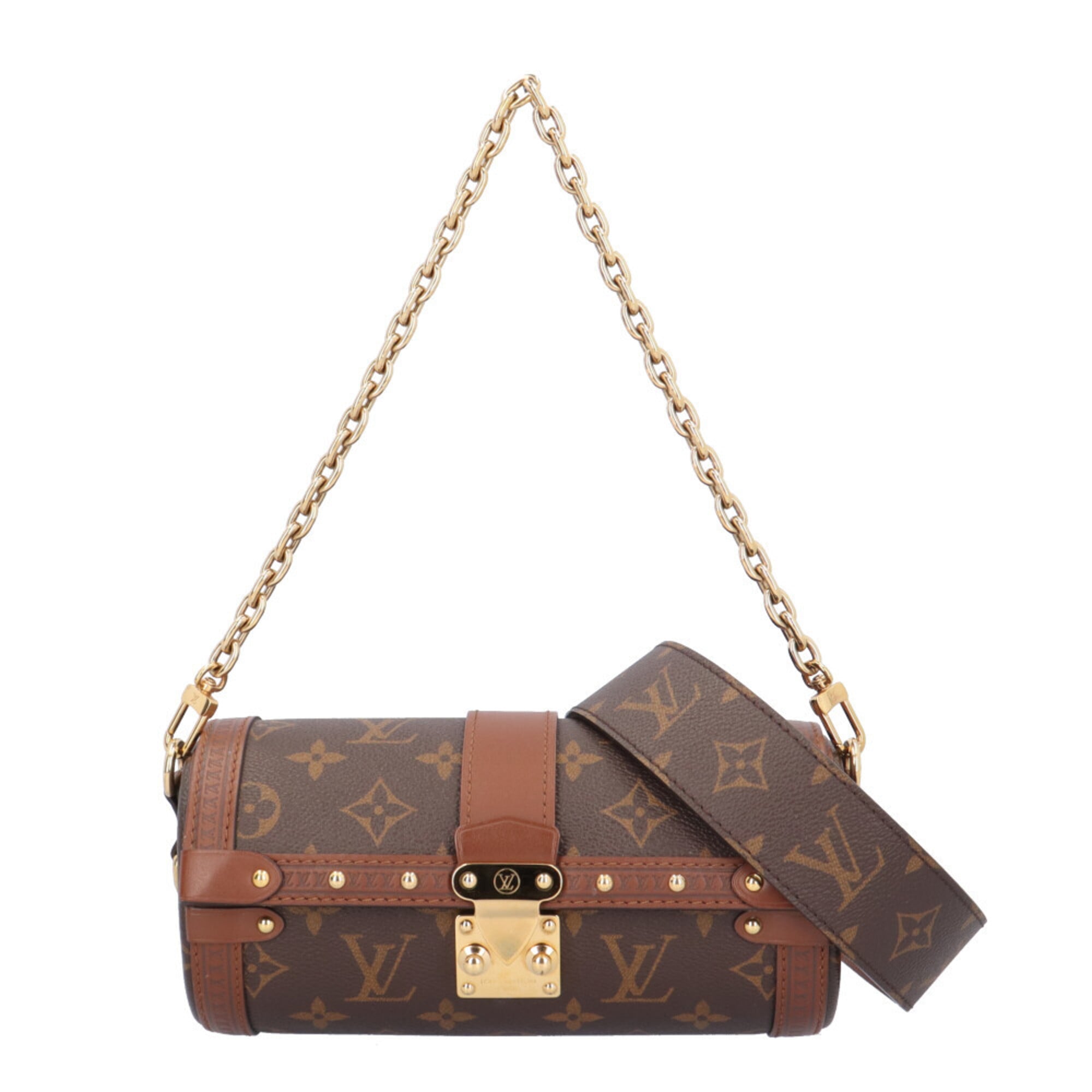 Louis Vuitton Brown Galle Monogram Or Monogram Shoulder Bag (Pre-Owned)