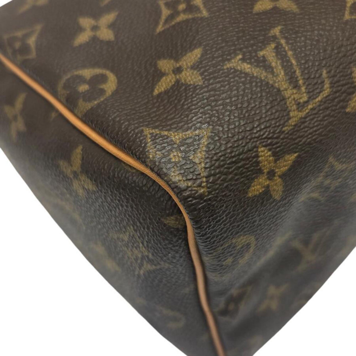 Louis Vuitton Brown Monogram White Monogram Boston Bag Handbag (Pre-Owned)