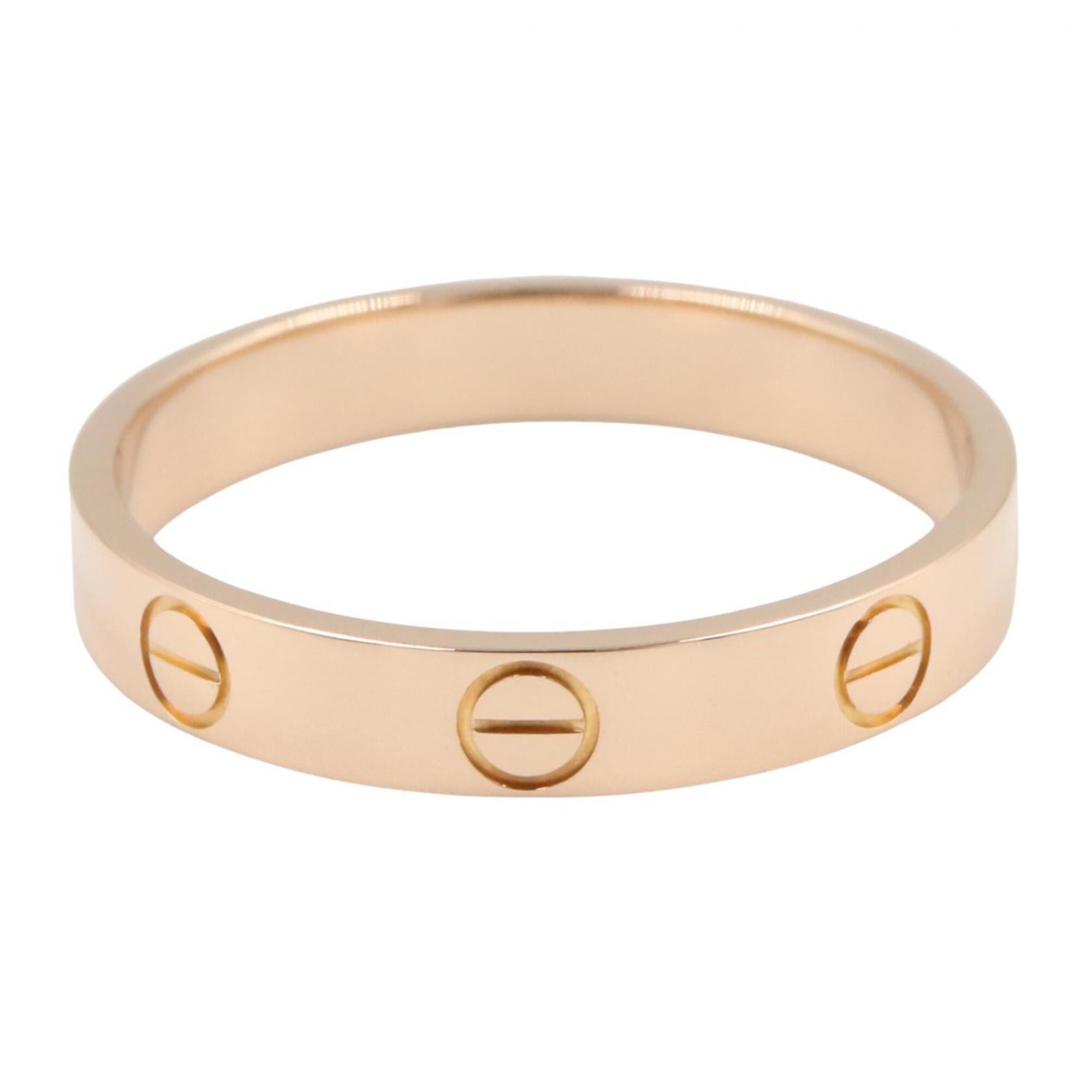 Cartier Gold Pink Gold (18K) Band Ring (Pre-Owned)