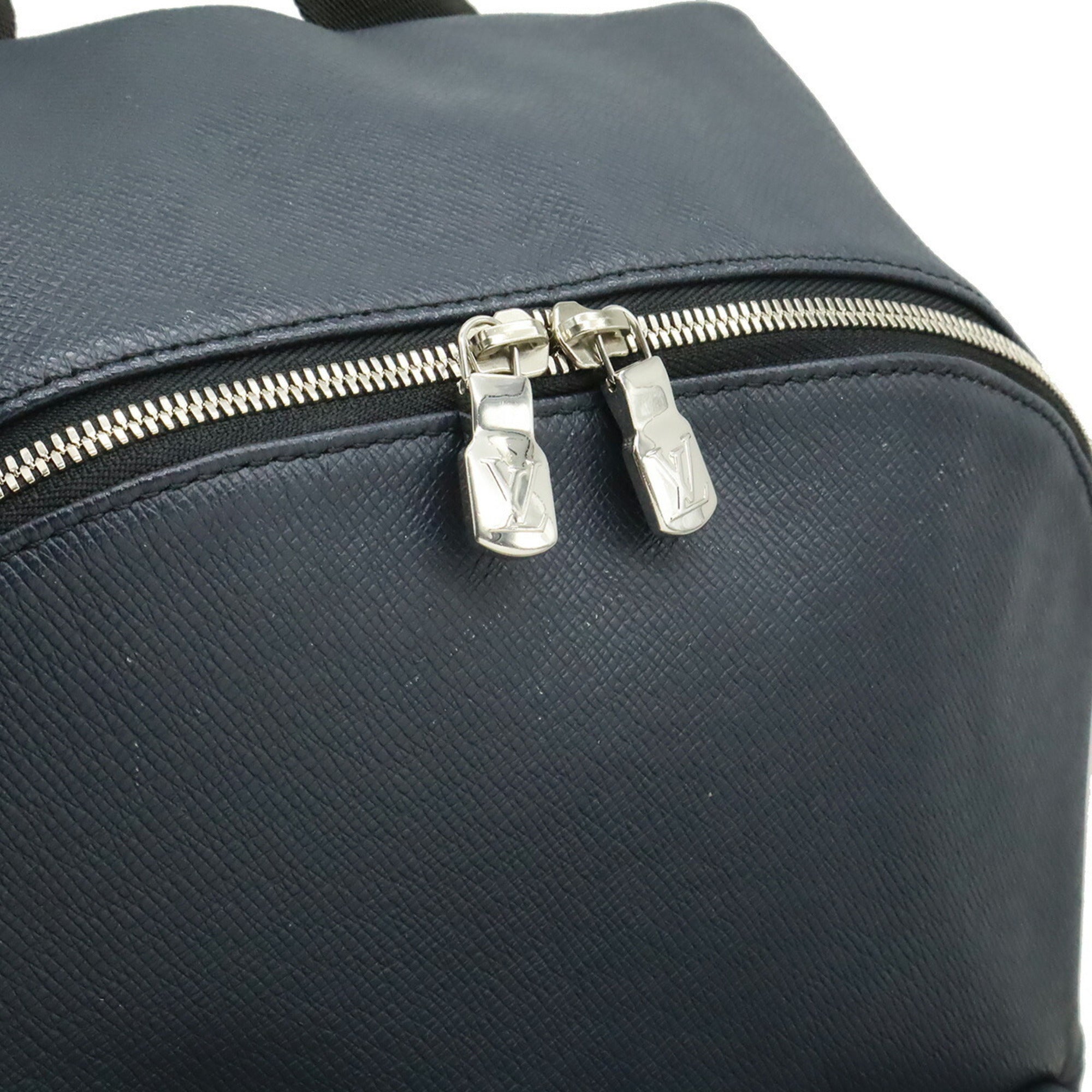 Louis Vuitton Blue Navy Taiga Leather Backpack (Pre-Owned)