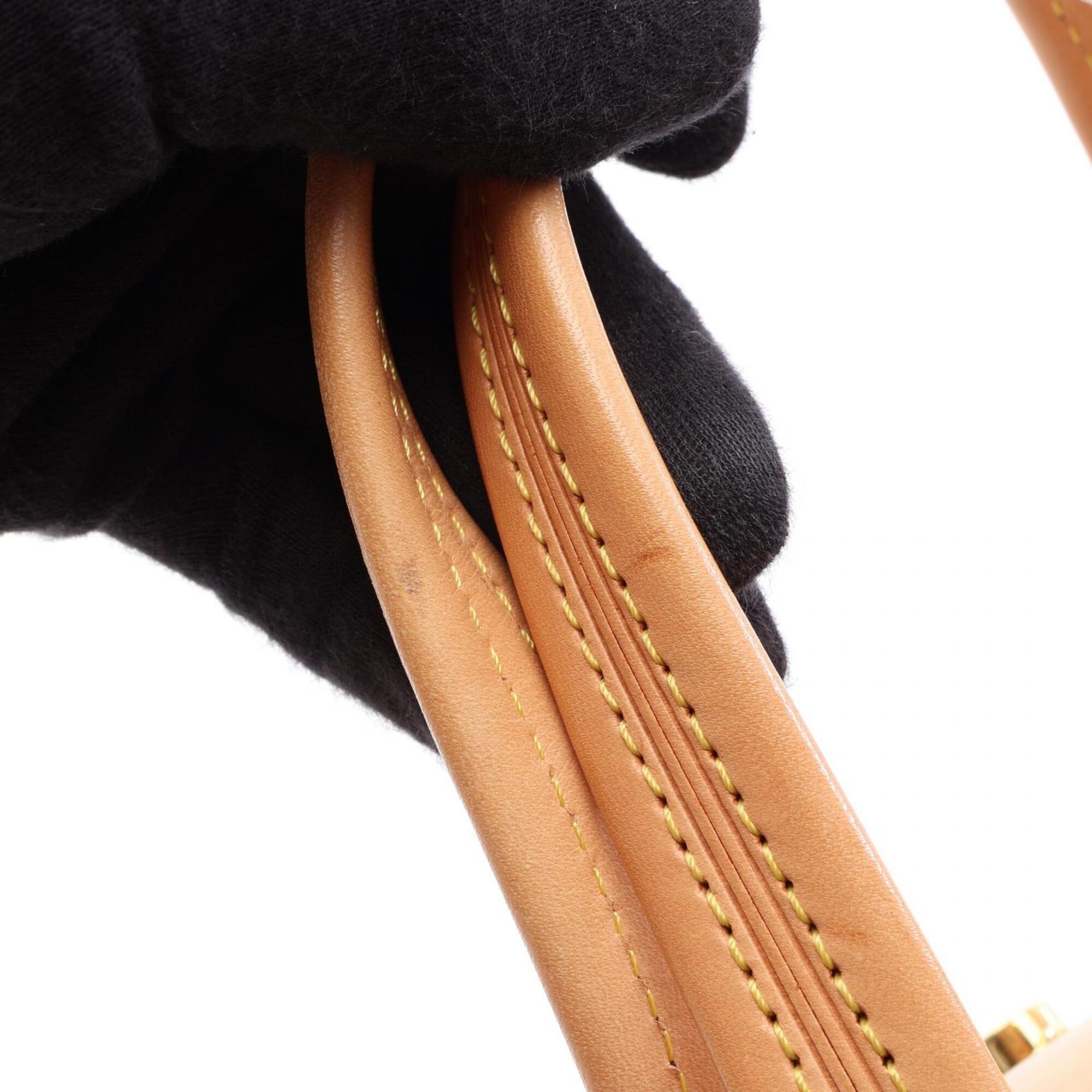 Louis Vuitton Brown Monogram Pvc Coated Canvas Leather Handbag (Pre-Owned)