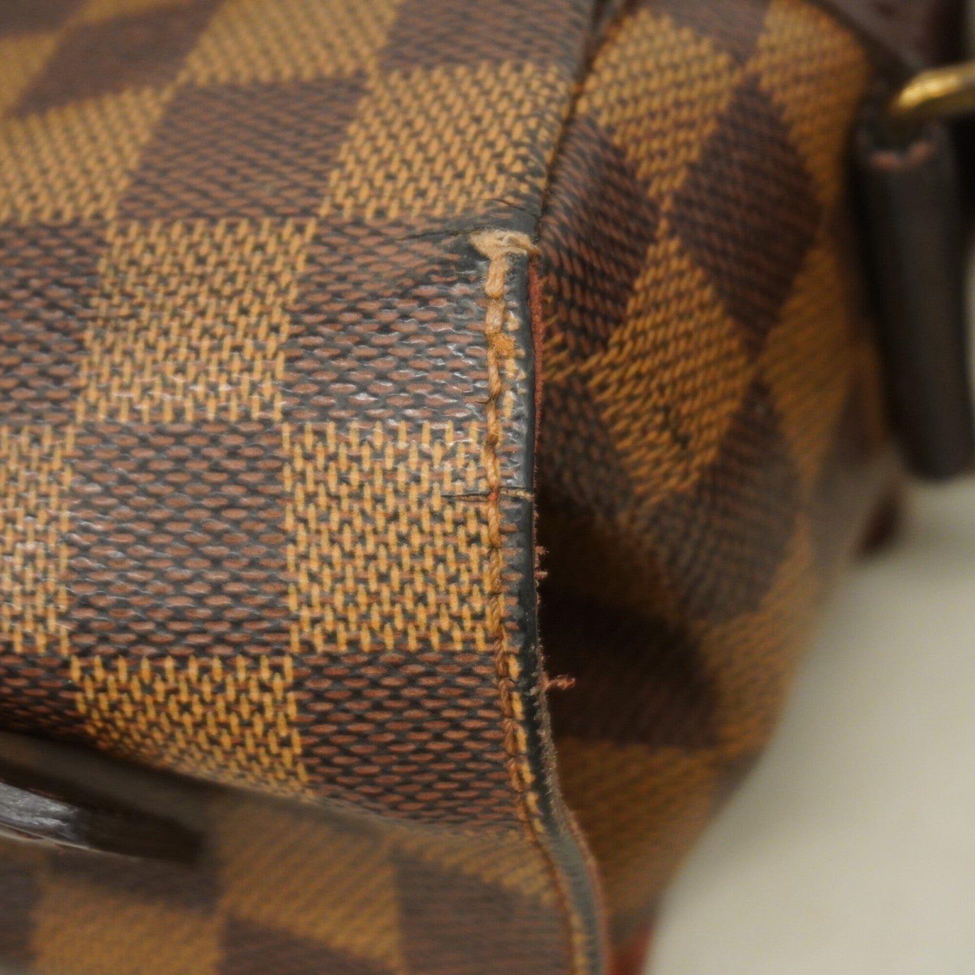 Louis Vuitton Ebene Handbag (Pre-Owned)