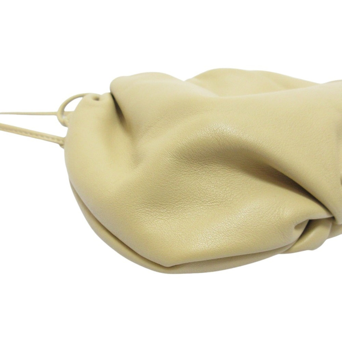Bottega Veneta Beige Leather Shoulder Bag (Pre-Owned)