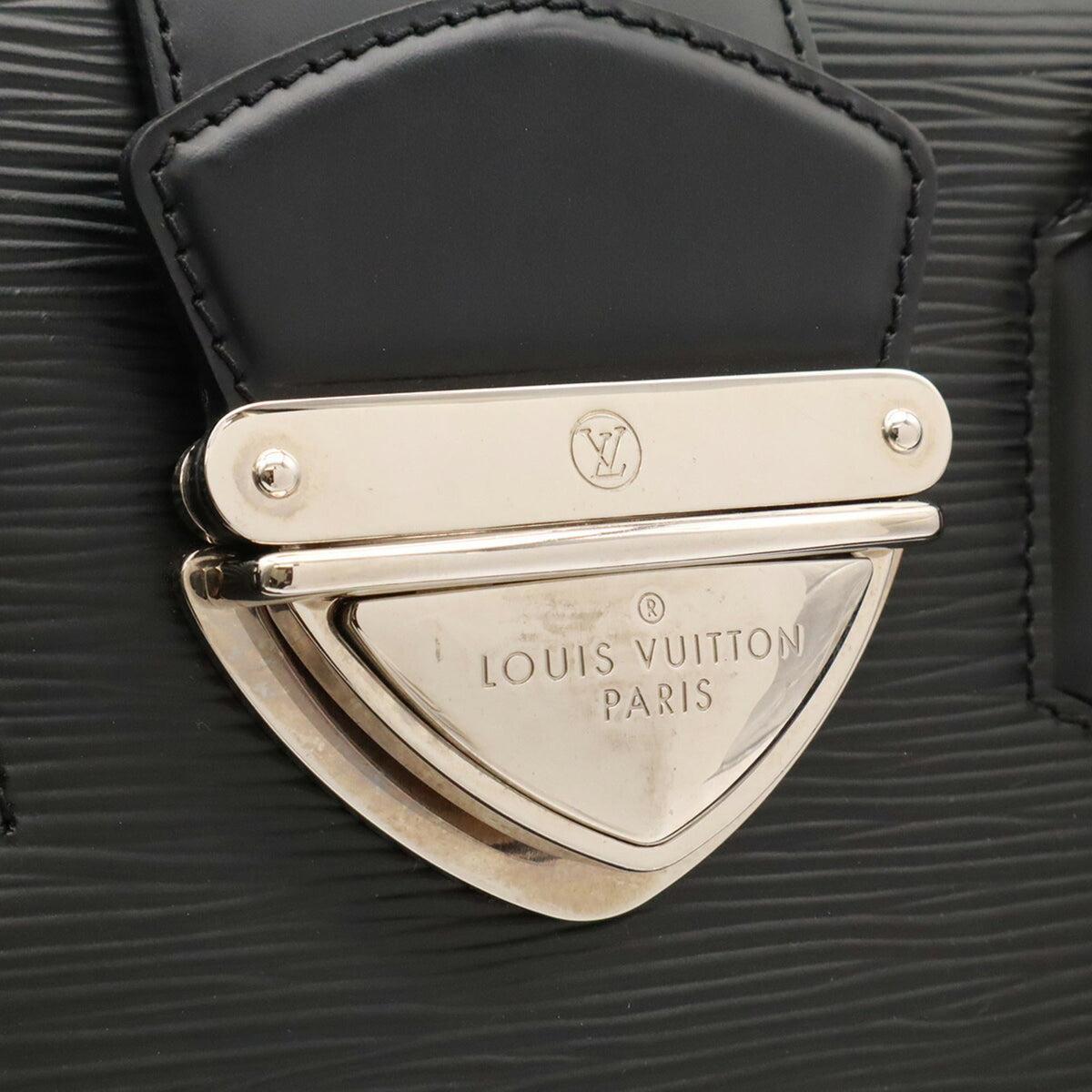 Louis Vuitton Noir Epi Leather Handbag (Pre-Owned)