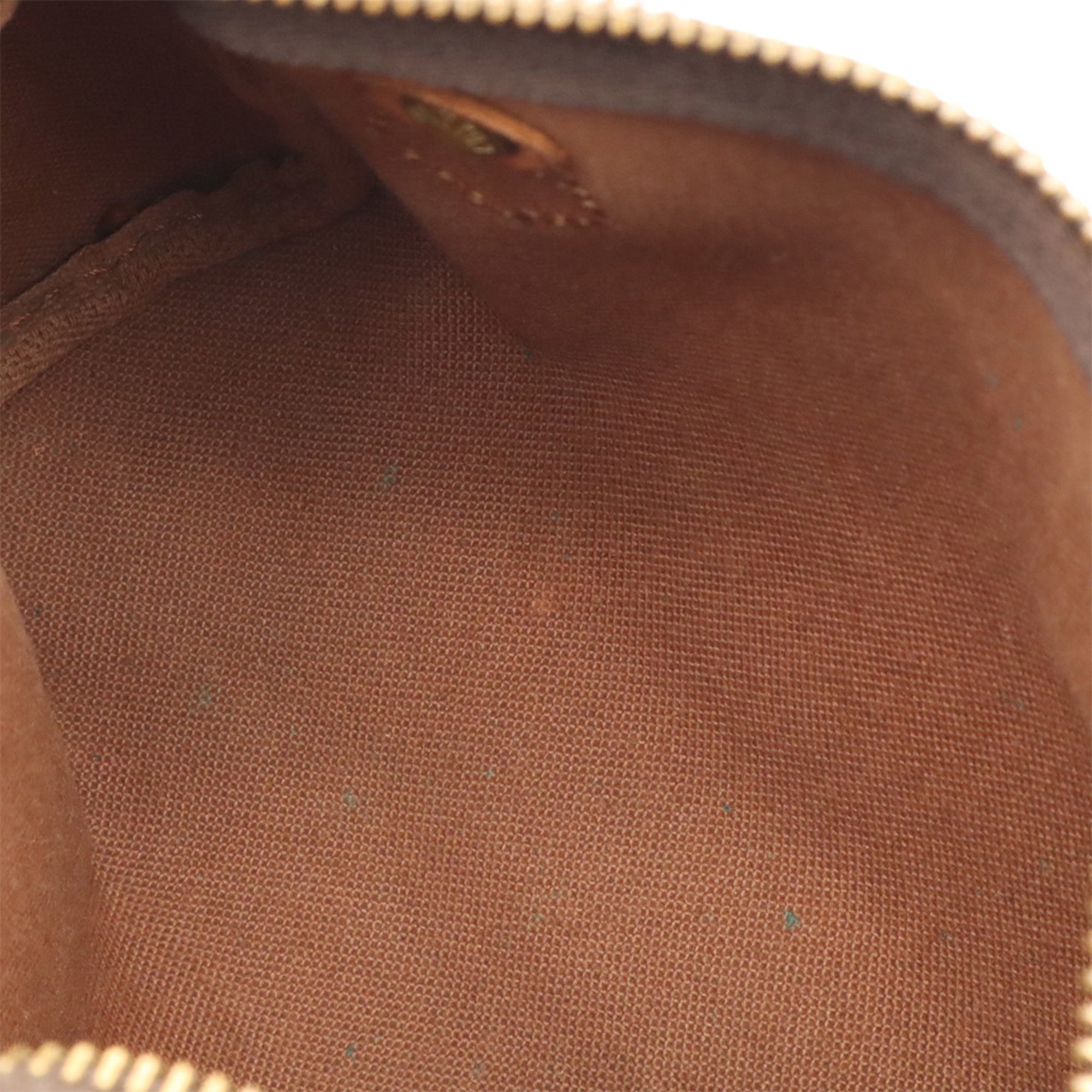 Louis Vuitton Brown Monogram Mini Handbag Pouch Shoulder Bag (Pre-Owned)