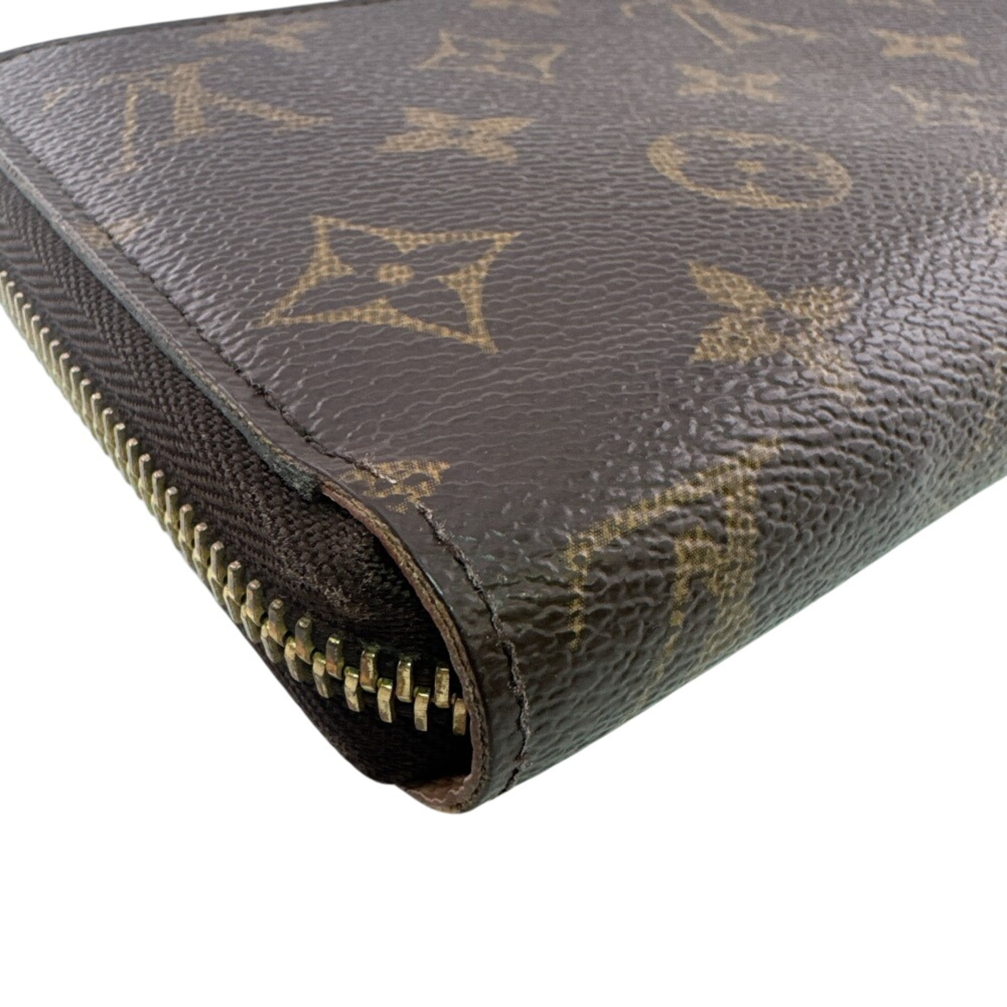 Louis Vuitton Brown Monogram Pink Monogram Long Wallet (Bi-Fold) (Pre-Owned)