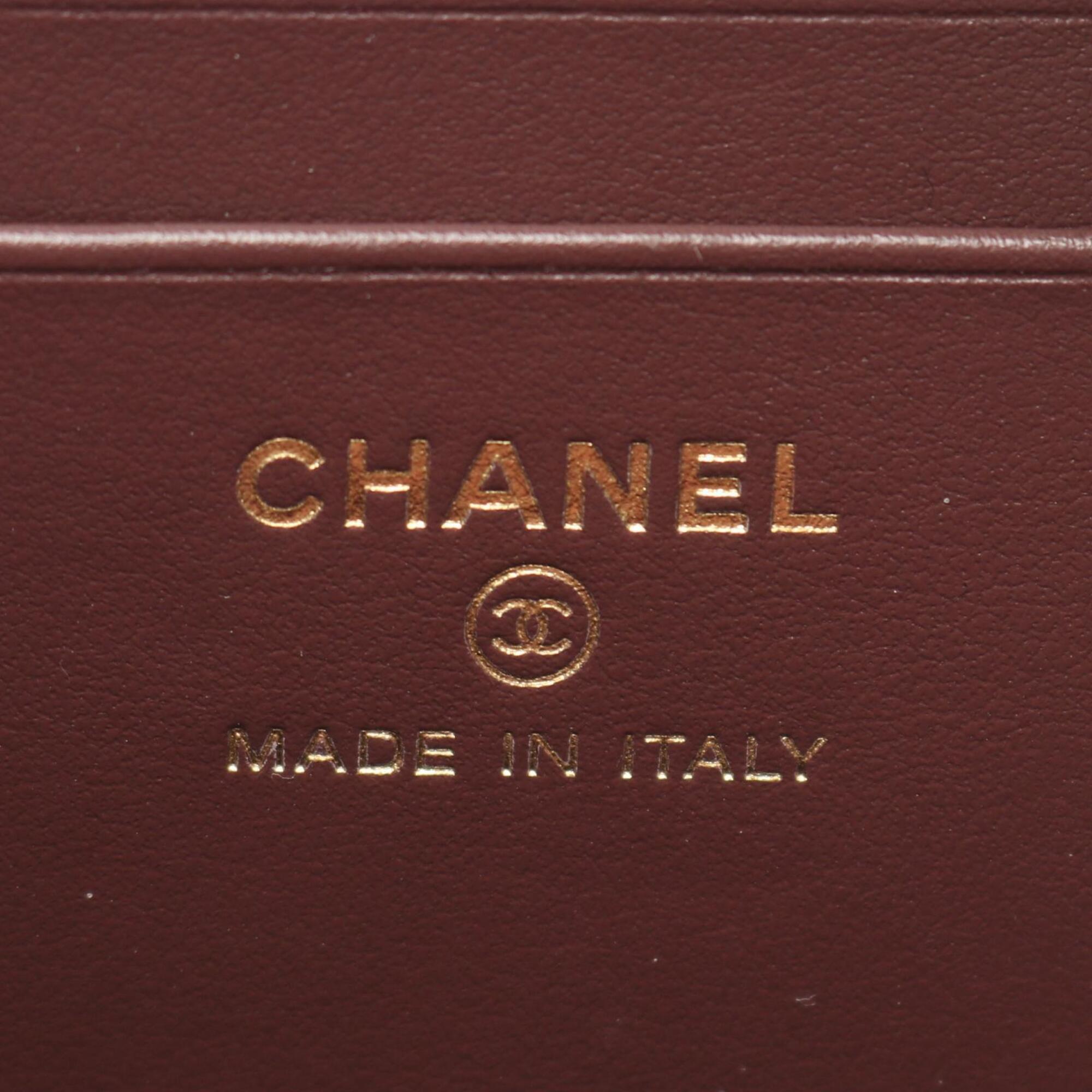 Chanel Black Grained Calfskin Backpack Handbag (Pre-Owned)