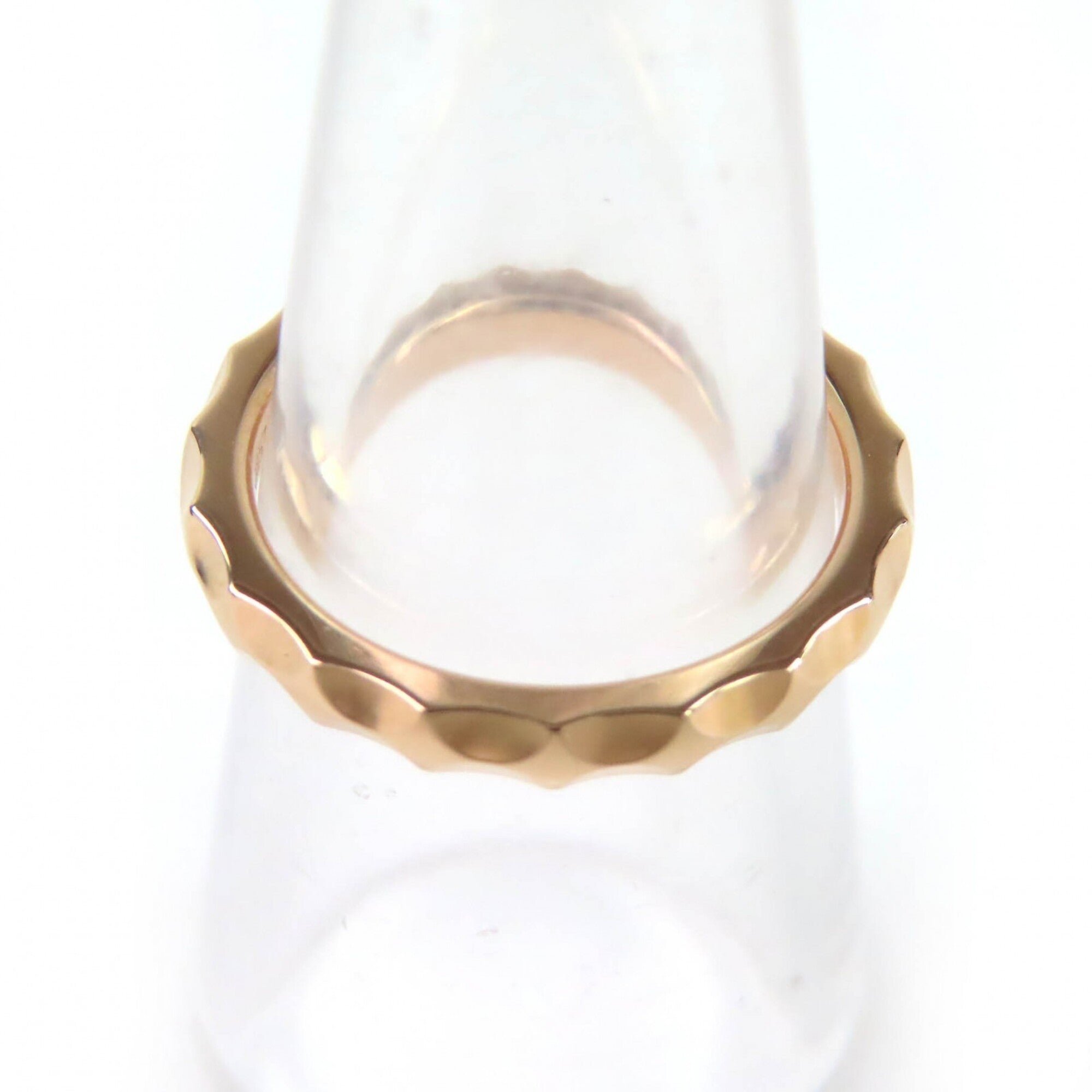 Louis Vuitton Pink Gold Pink Gold (18K) Band Ring (Pre-Owned)
