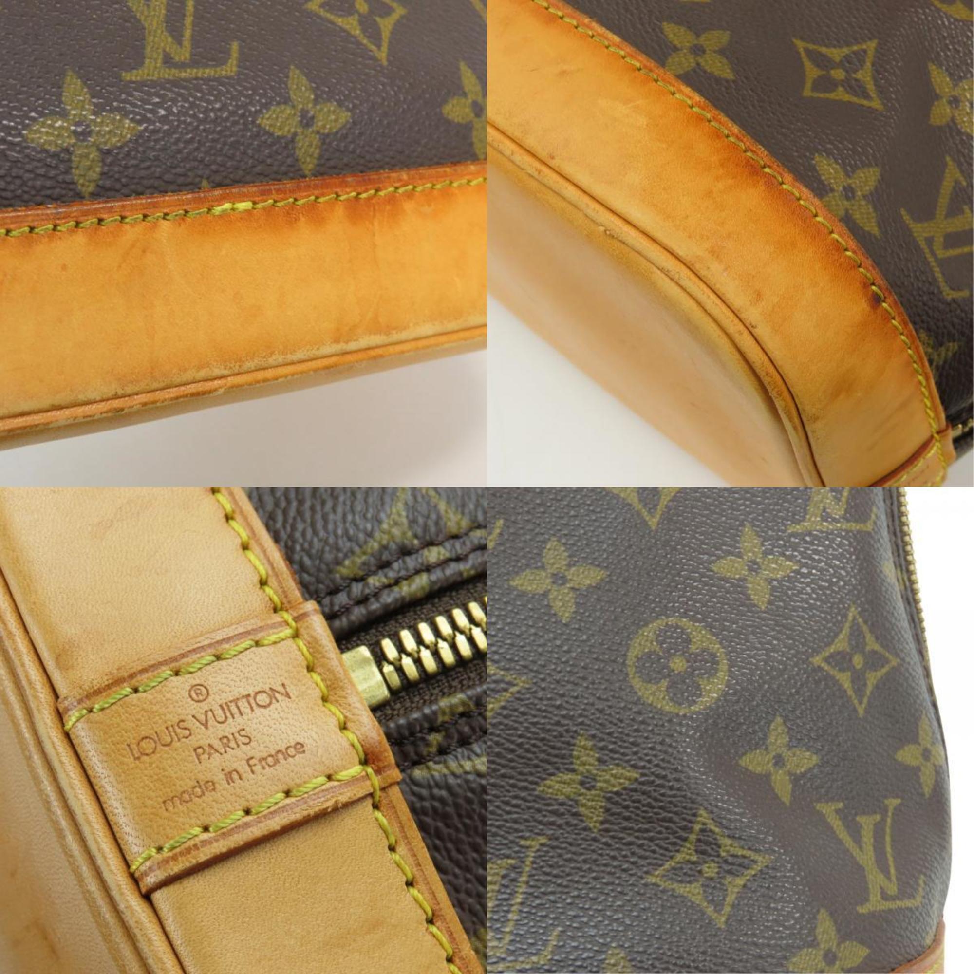 Louis Vuitton Brown Monogram Handbag (Pre-Owned)