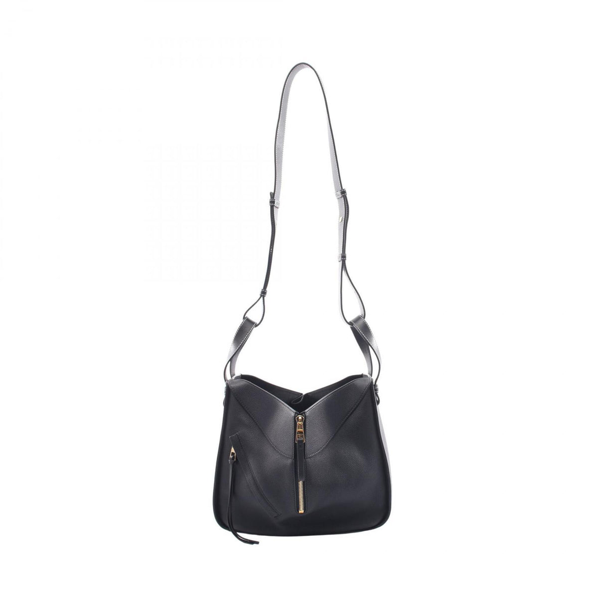 Loewe Black Navy Leather Handbag (Pre-Owned)