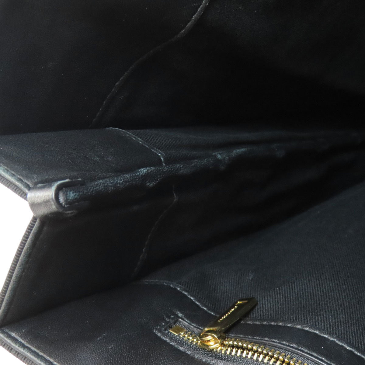 Salvatore Ferragamo Black Canvas Tote Bag (Pre-Owned)