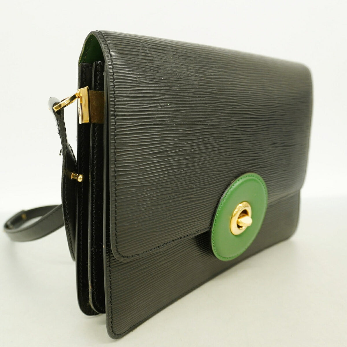 Louis Vuitton Green Noir Shoulder Bag (Pre-Owned)