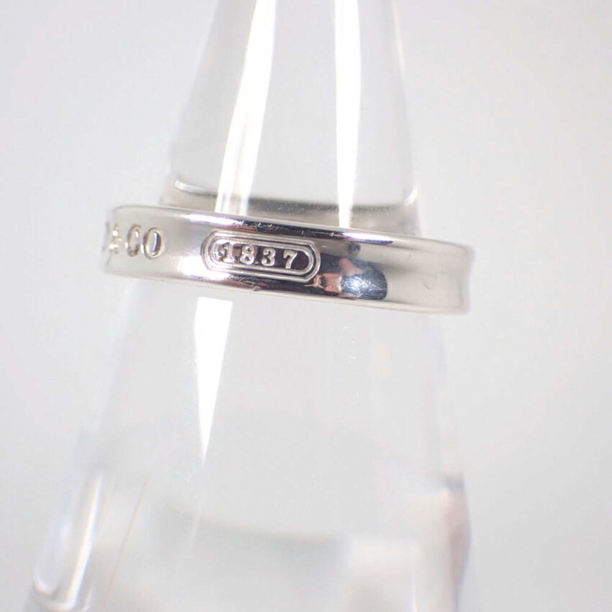 Tiffany Sterling Silver 925 Band Ring (Pre-Owned)