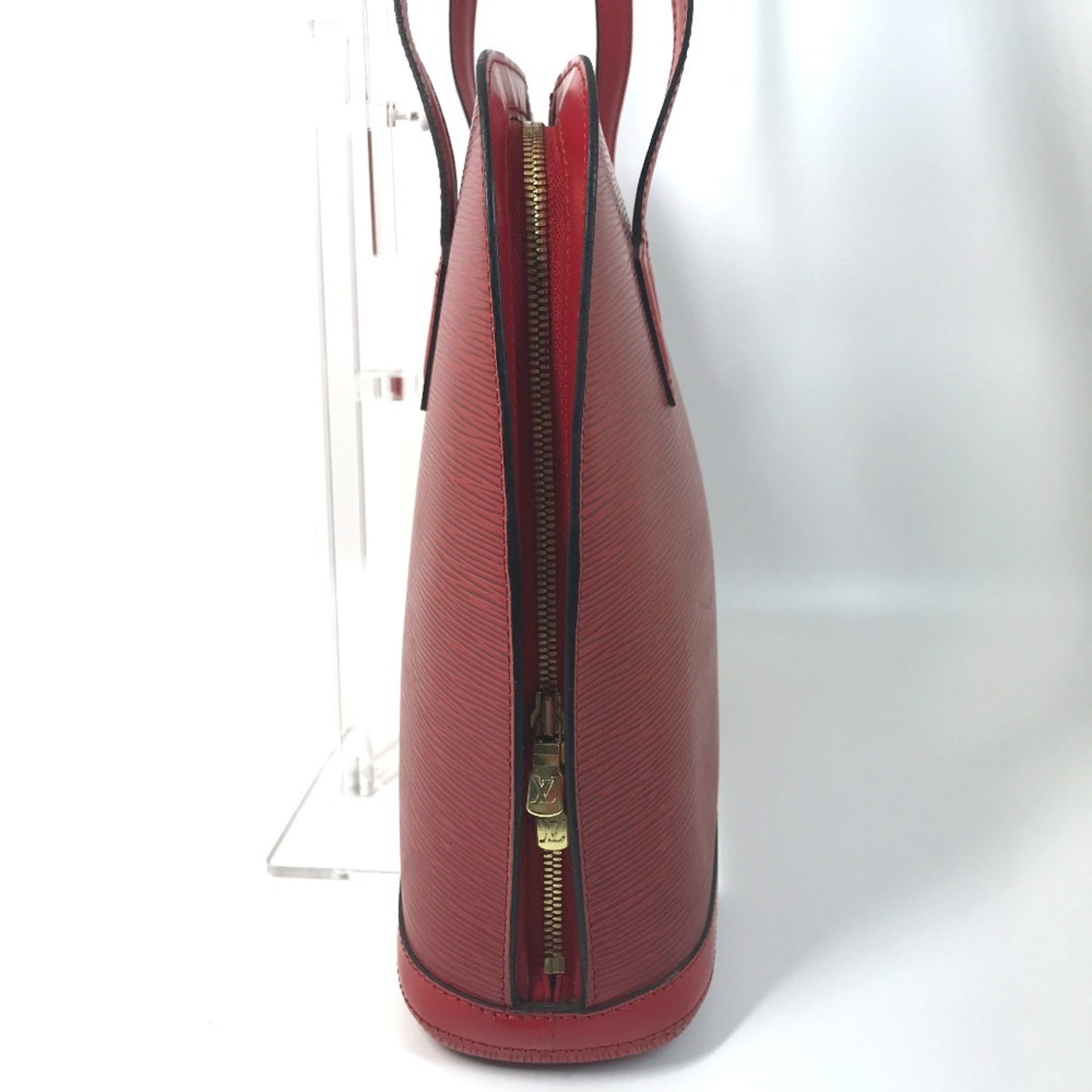 Louis Vuitton Castilian Red Red Color Epi Leather Shoulder Bag (Pre-Owned)